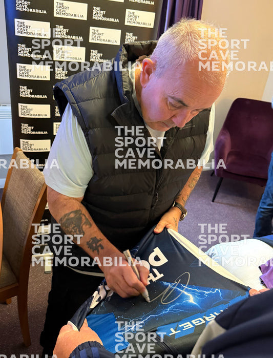 Phil Taylor Signed 2025 Target Darts Shirt- Deluxe Framed