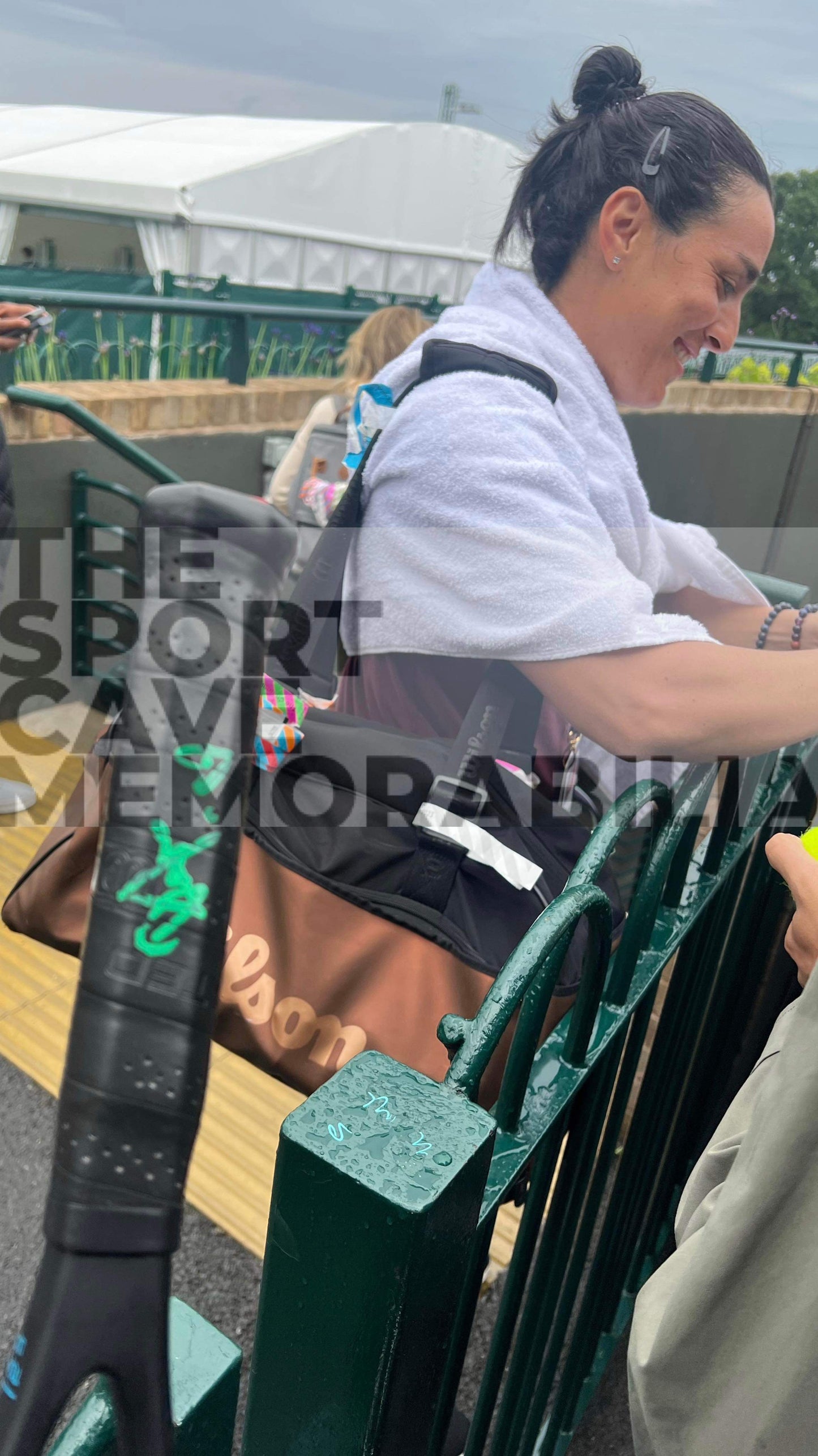 Ons Jabeur Signed Wilson Tennis Racket