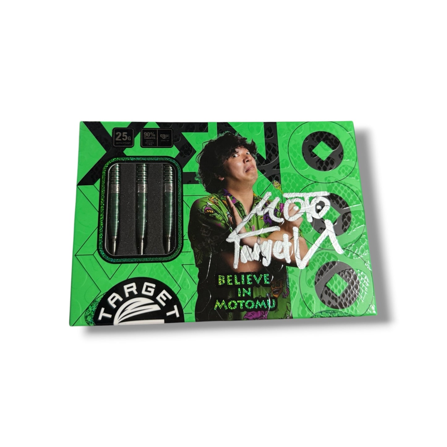 Motomu Sakai Signed Target Japan Xeno G1 Darts Set
