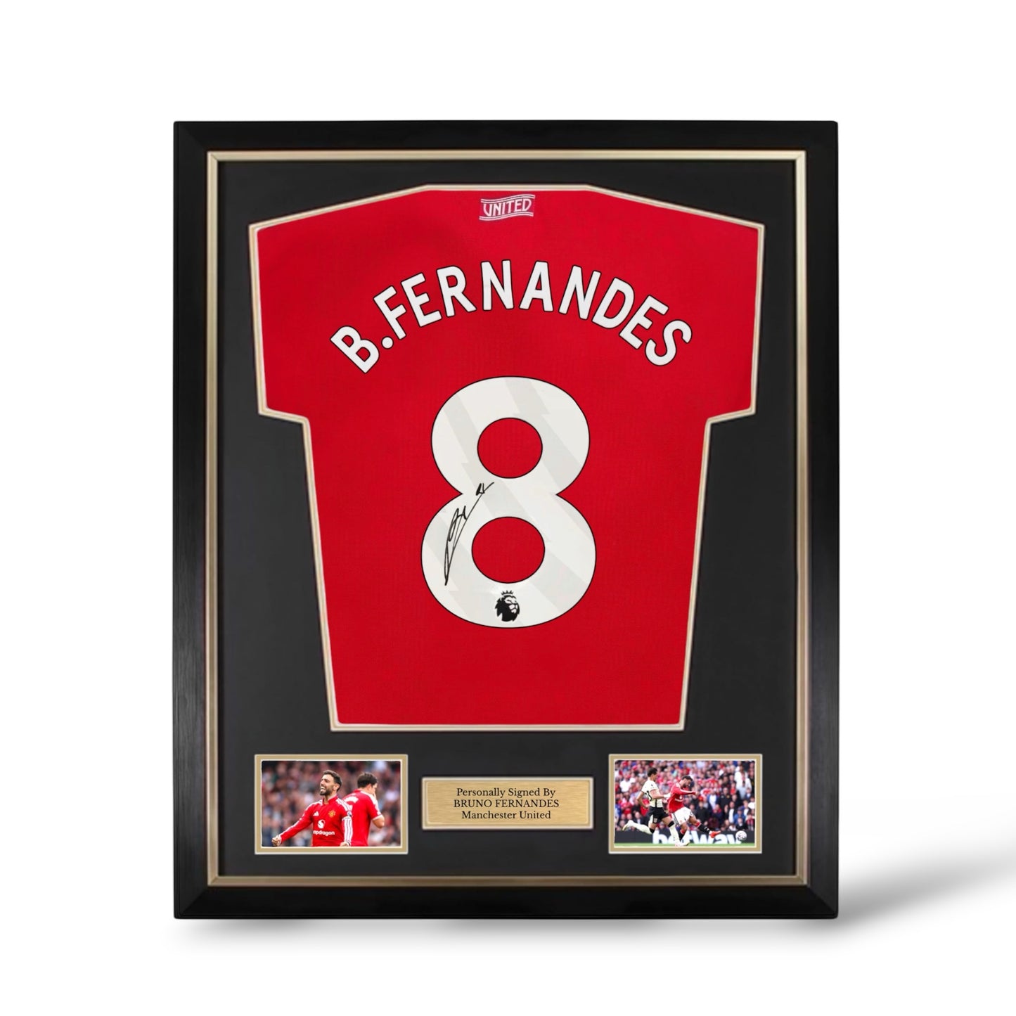Bruno Fernandes Signed Manchester United 2026/27 Home Shirt- Deluxe Framed