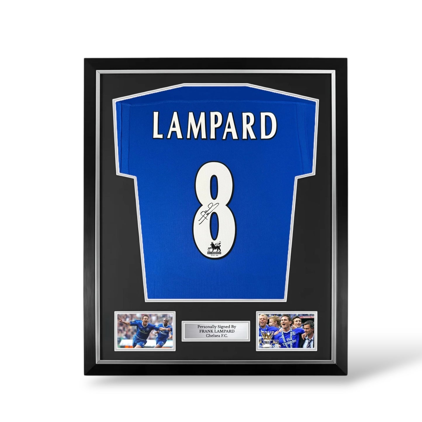 Frank Lampard Signed Chelsea 2004/05 Home Shirt- Deluxe Framed
