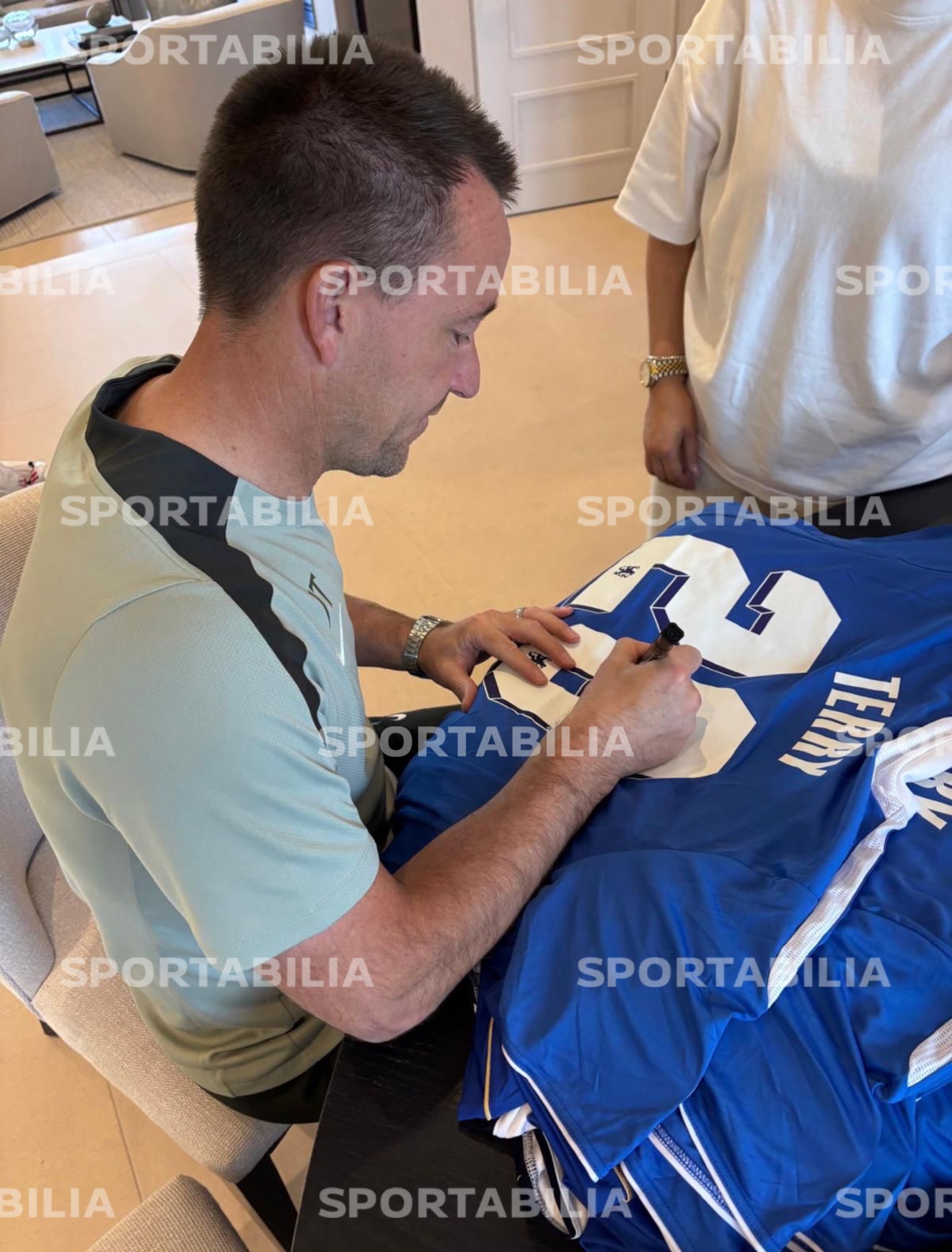 John Terry Signed Chelsea 2011/2012 Shirt- Deluxe Framed