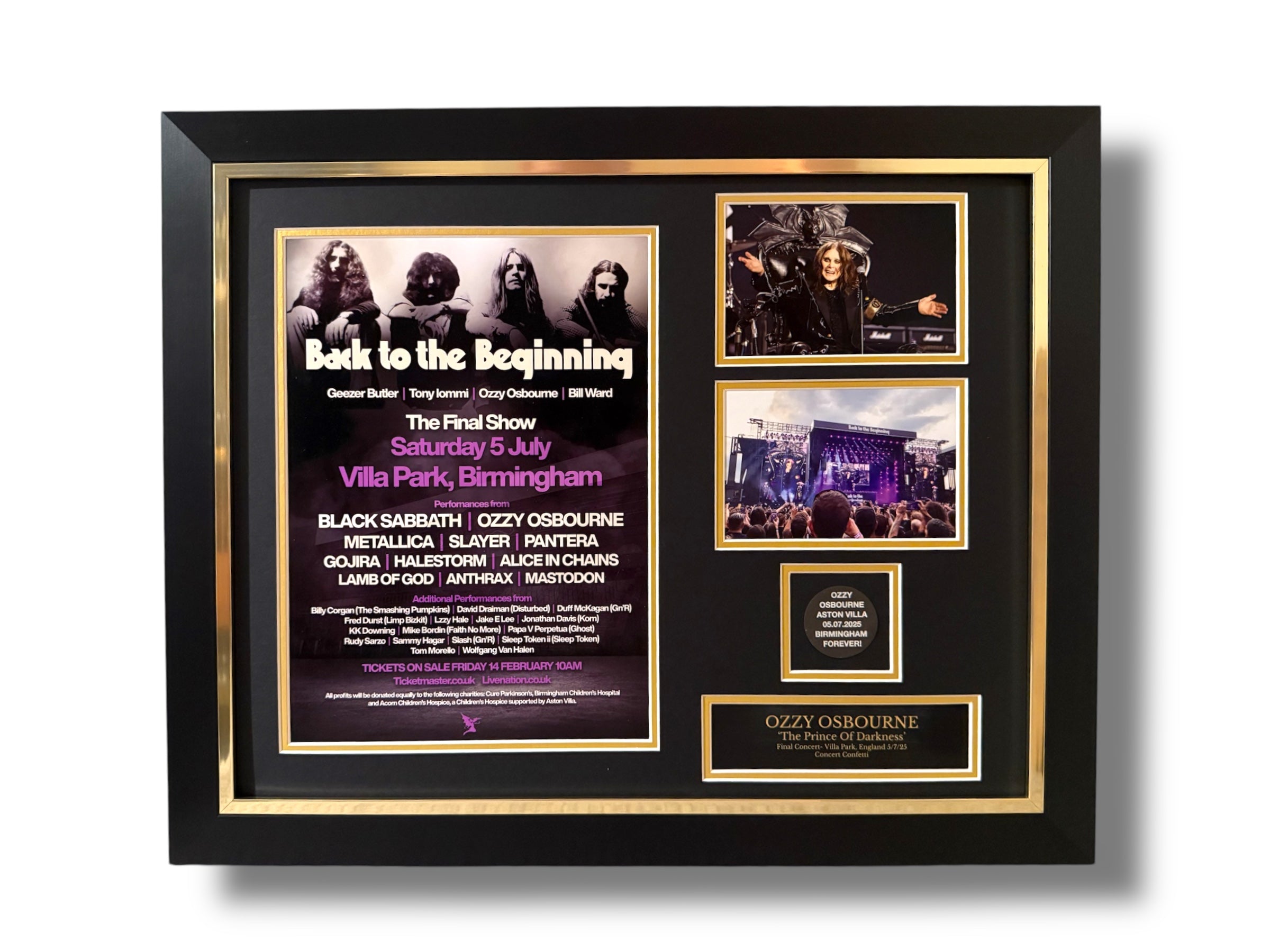 Ozzy Osbourne / Black Sabbath Back To The Beginning Final Concert