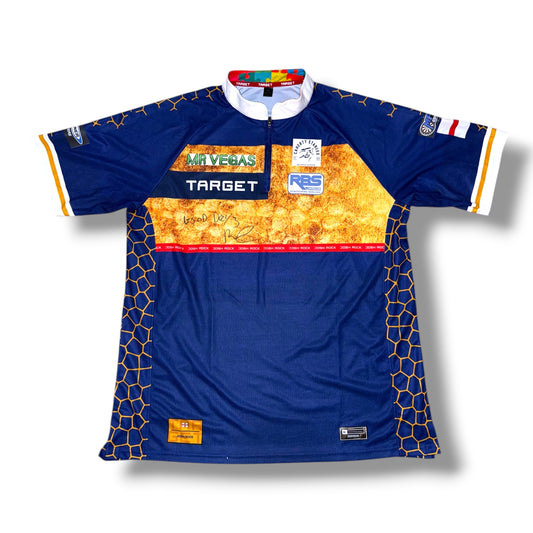 Josh Rock MATCH WORN Signed Grand Slam 2025 Game 3 Shirt v Gian Van Veen