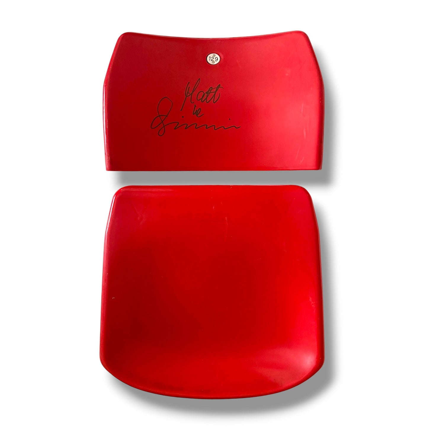 Matt Le Tissier Signed Southampton ‘The Dell’ Stadium Seat