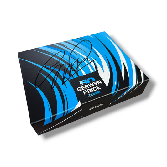 Gerwyn Price Signed Red Dragon 50 Year Limited Edition Darts Set