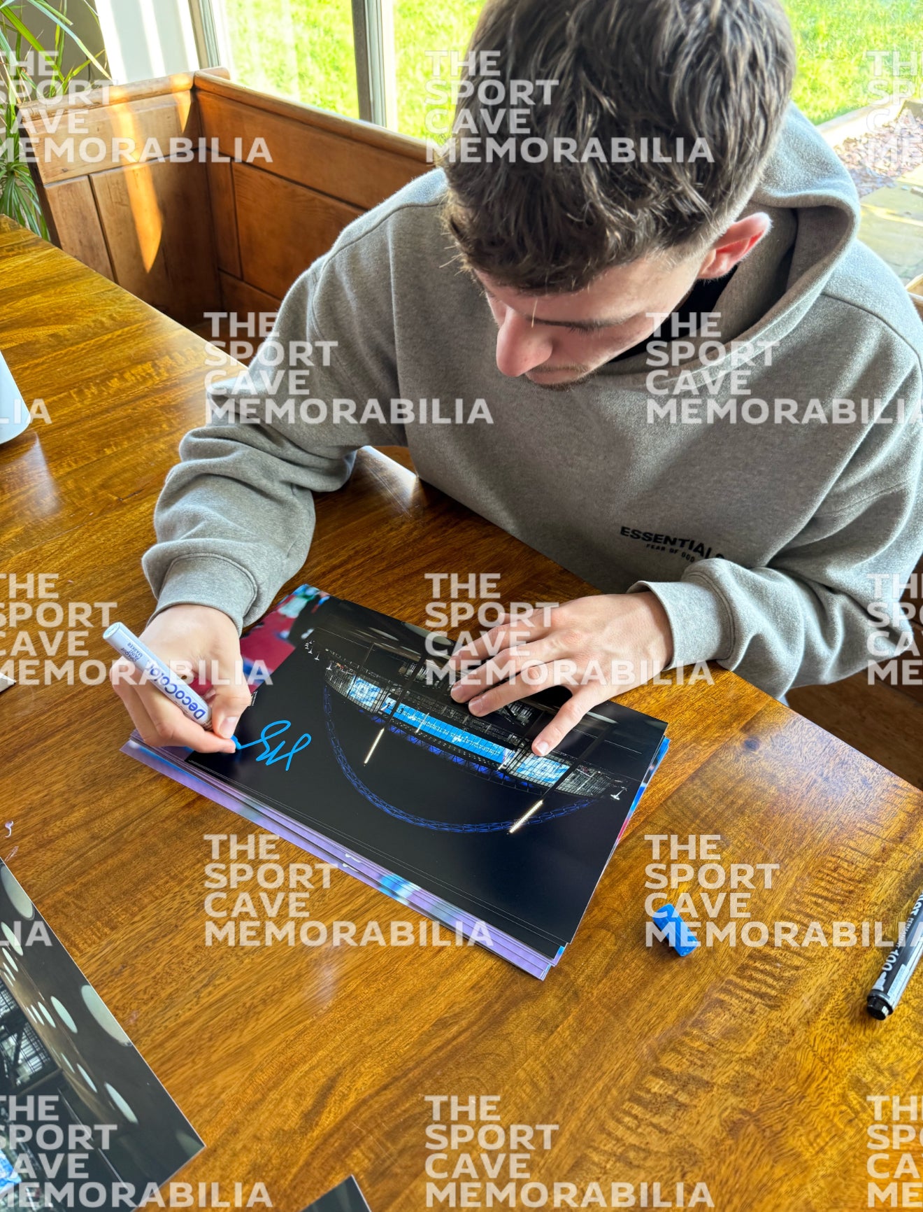 Harrison Burrows Signed Photo ‘Wembley Stadium’/Peterborough United Wembley Winners 2024- Deluxe Framed