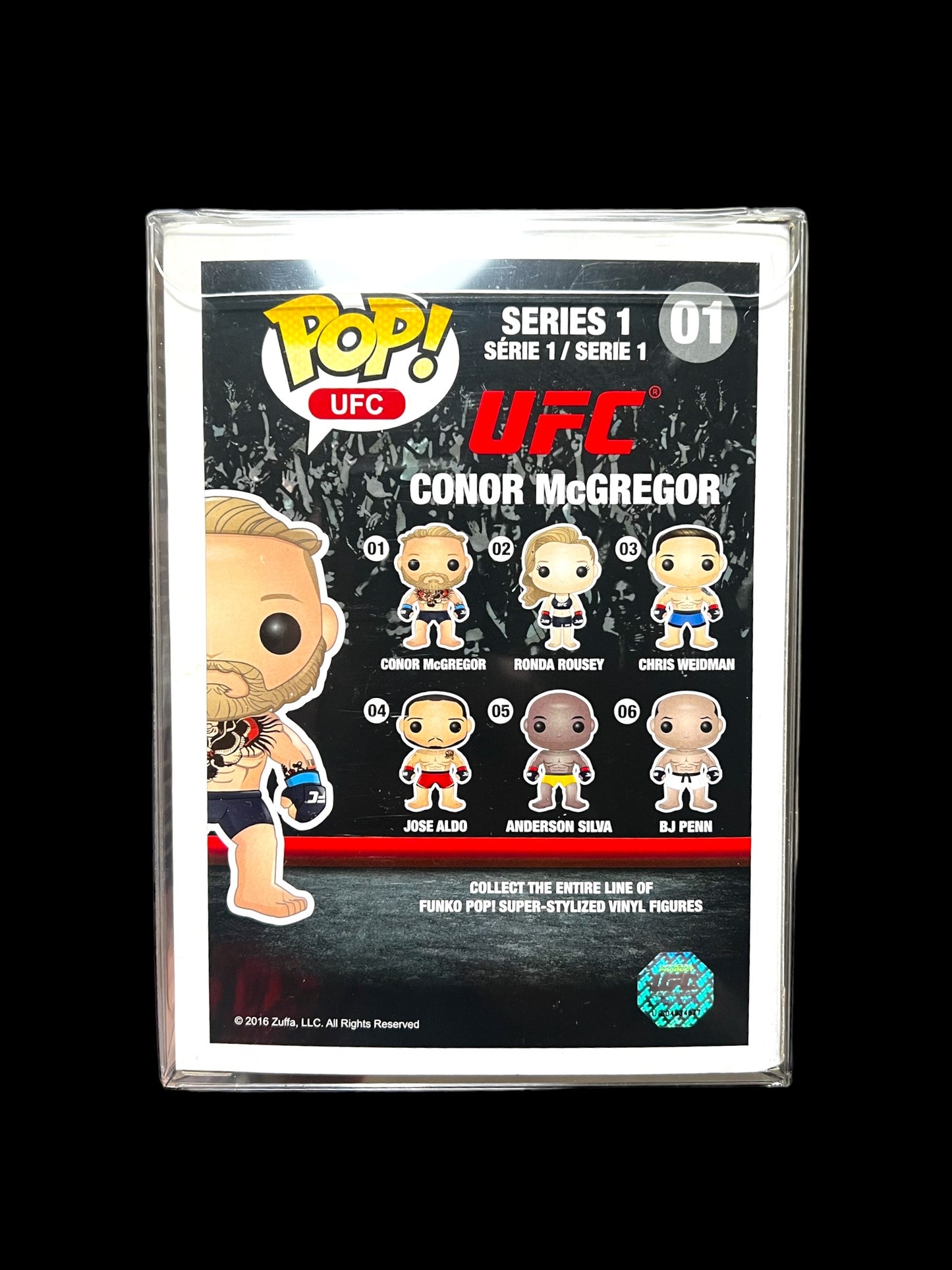 Conor McGregor Signed UFC 01 Funko Pop