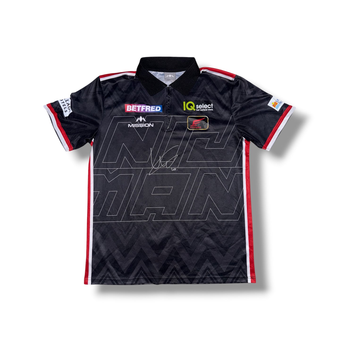 Wessel Nijman MATCH WORN Signed World Matchplay 2026 First Round Shirt v Dave Chisnall
