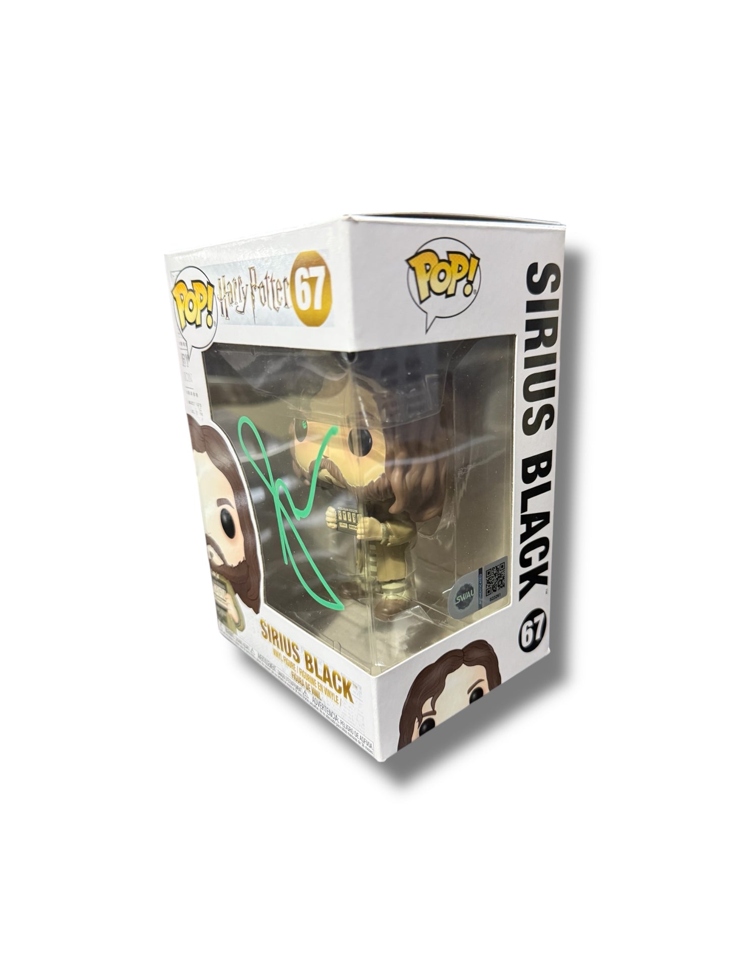 Gary Oldman Signed Sirius Black Funko Pop Harry Potter 67 (SWAU AUTHENTICATED)