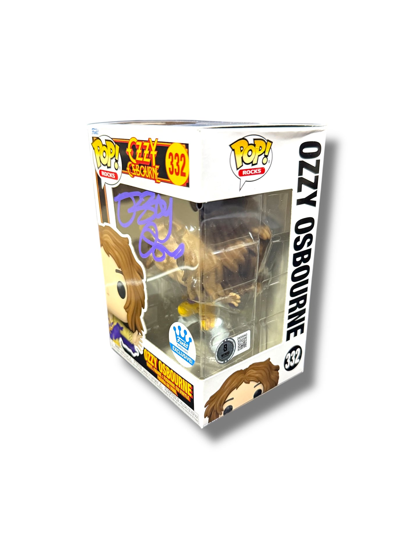 Ozzy Osbourne Signed 332 Funko Pop (BECKETT WITNESSED)
