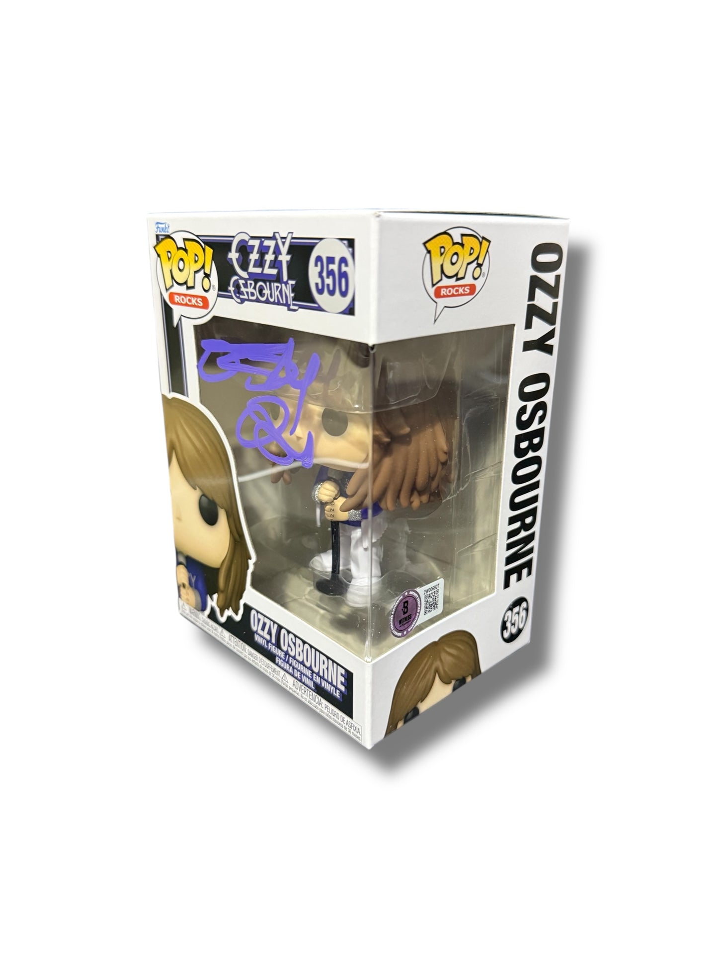 Ozzy Osbourne Signed 356 Funko Pop (BECKETT WITNESSED)