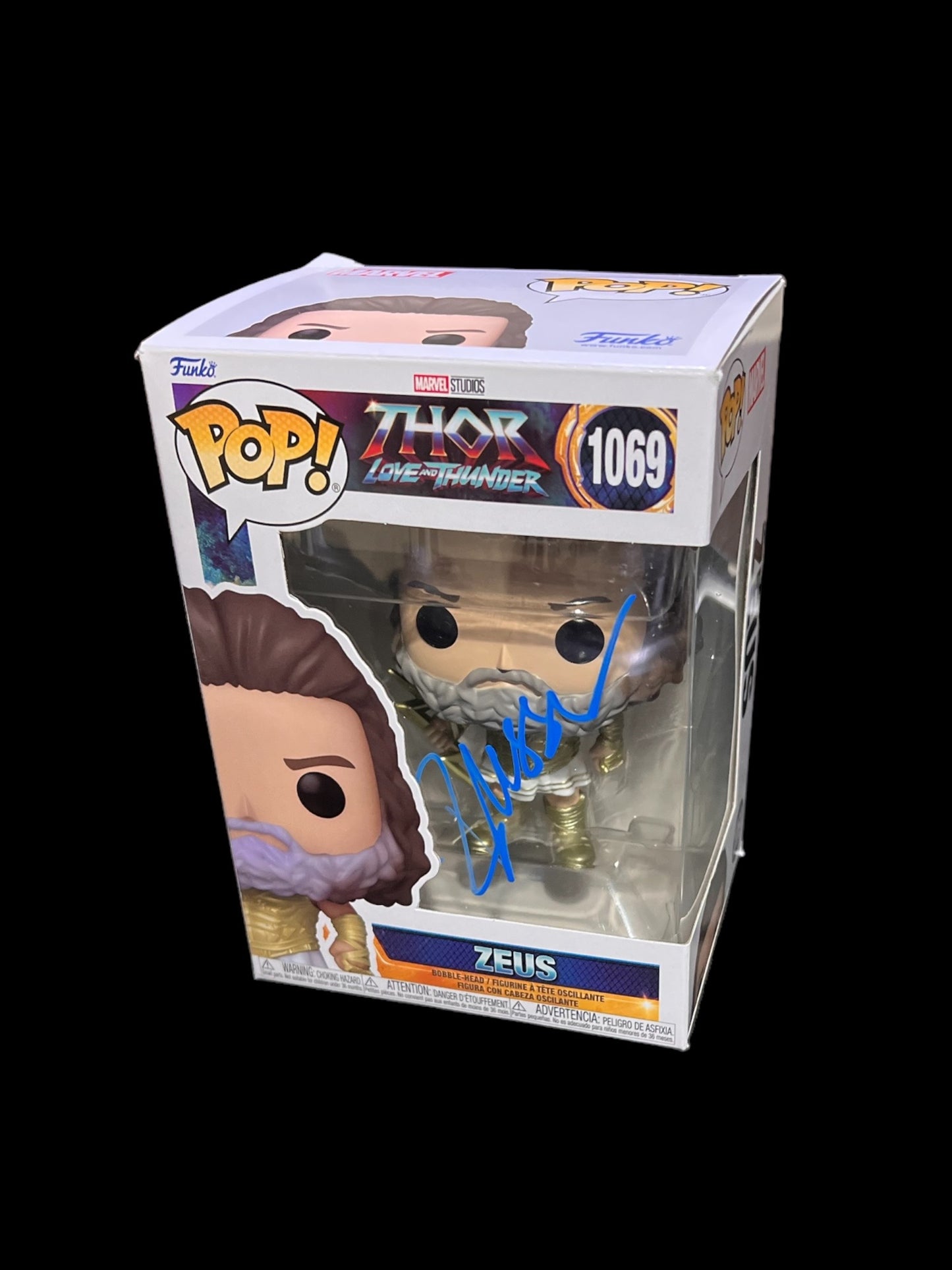 Russell Crowe Signed Zeus ‘Thor-Love and Thunder’ Funko Pop