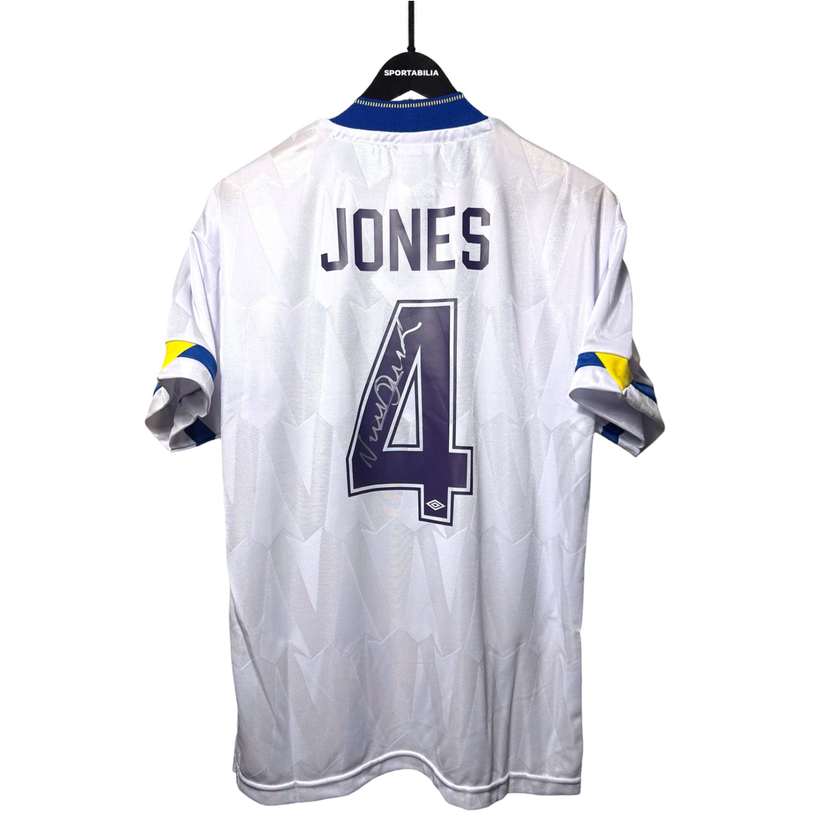 Vinnie Jones Signed Leeds United Shirt