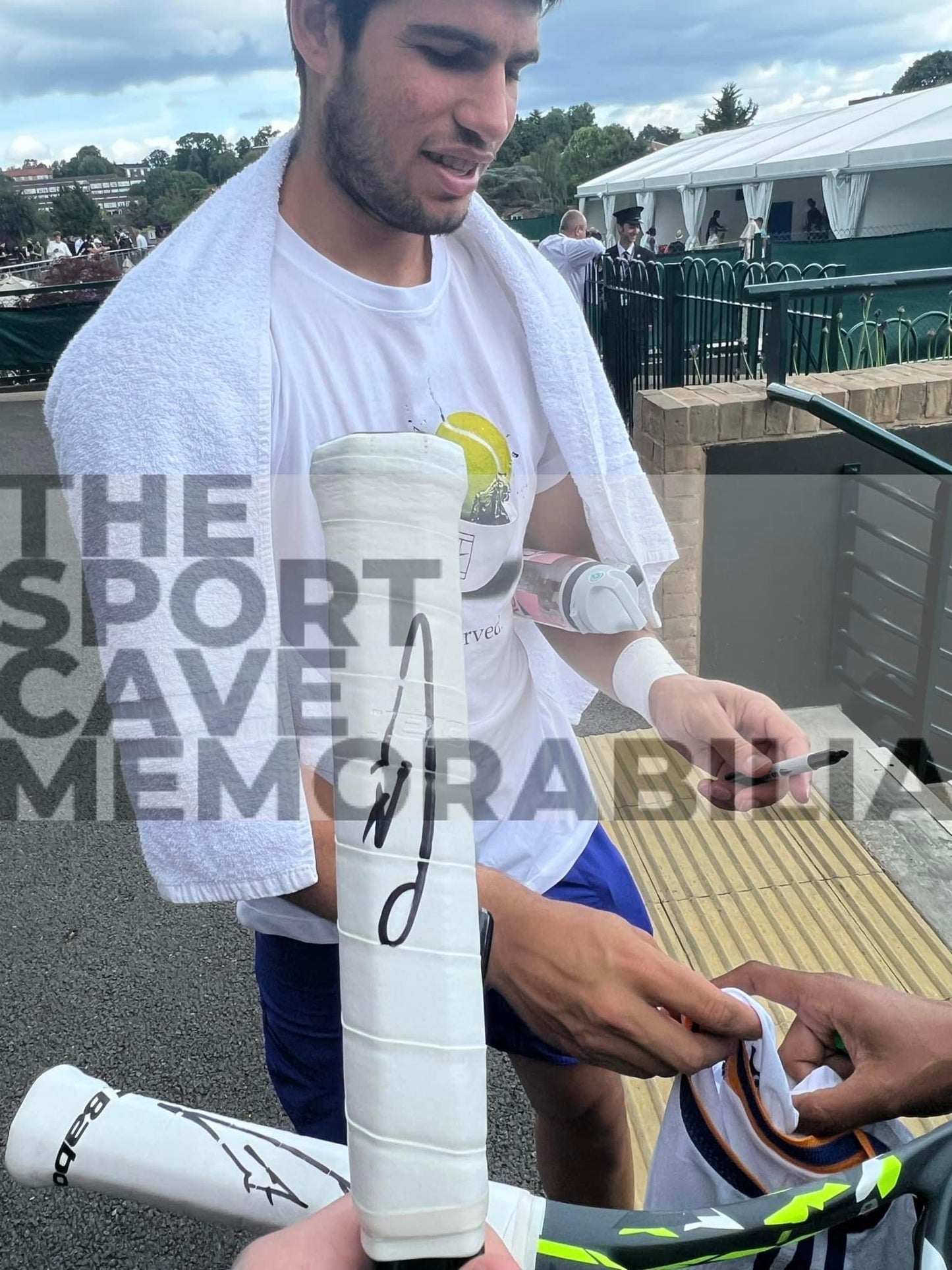 Carlos Alcaraz Signed 14x11 US Open Champion 2022 Photo