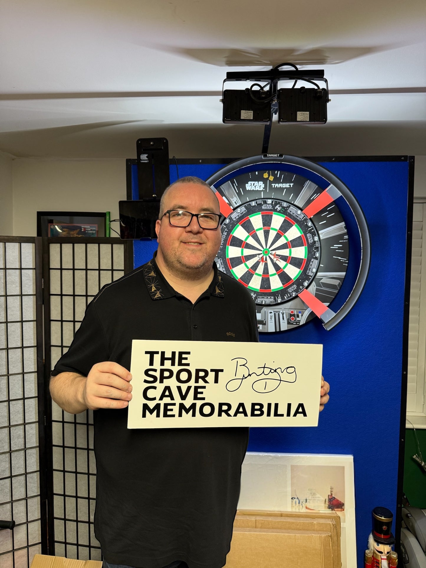 Stephen Bunting Signed The Bullet Target K Flex Flights Set