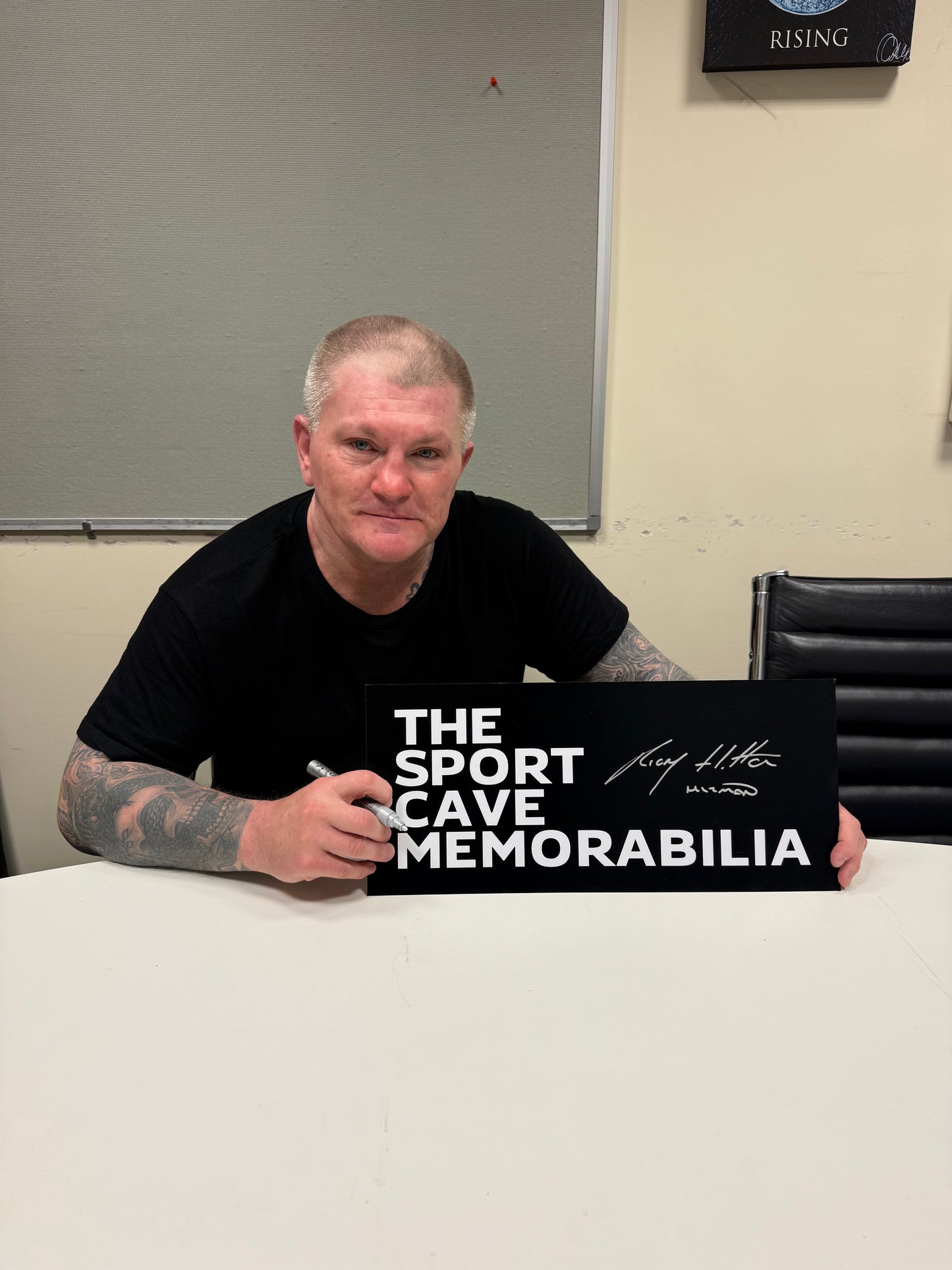Ricky Hatton ‘The Hitman’ Signed Custom Boxing Glove