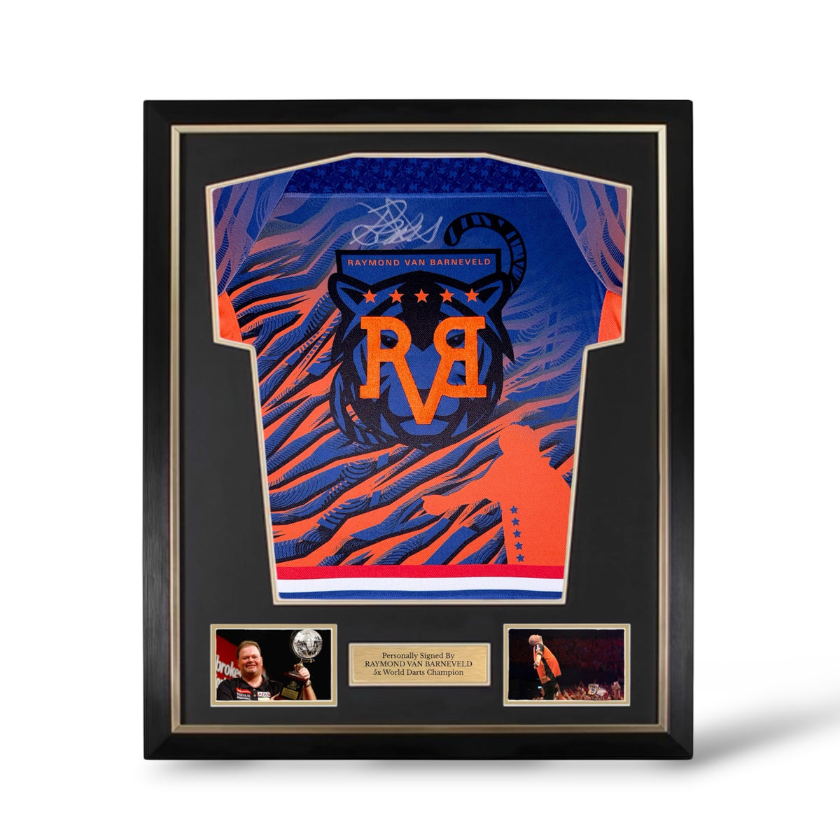Raymond Van Barneveld Signed Official Target 2026 Darts Shirt- Deluxe Framed
