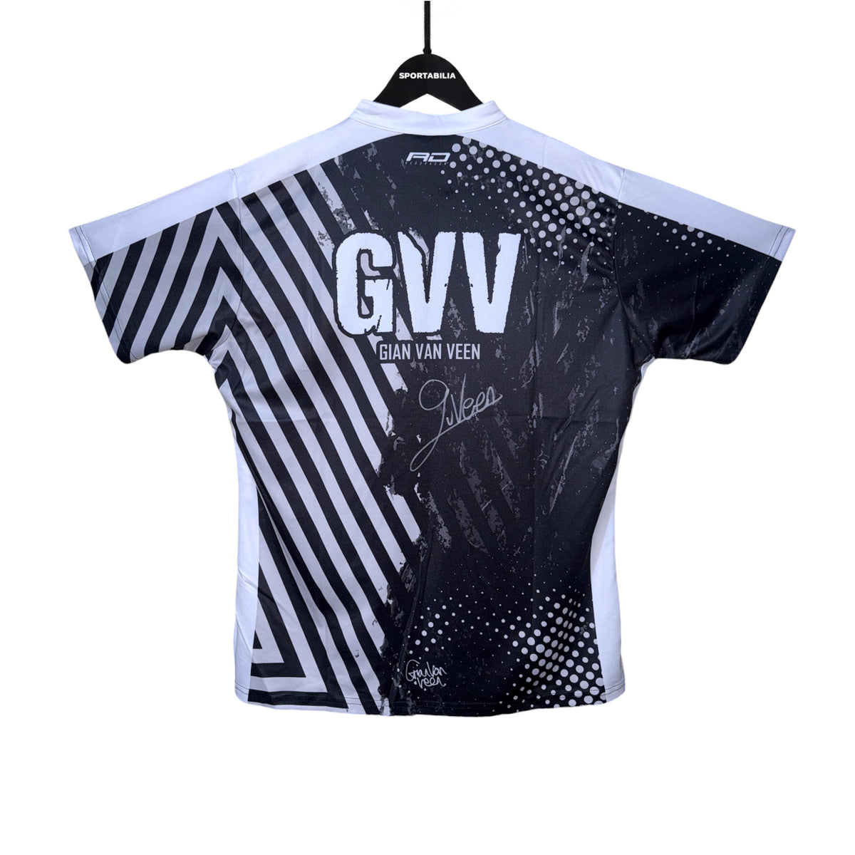 Gian Van Veen Signed Official Red Dragon 50 Years Anniversary Shirt