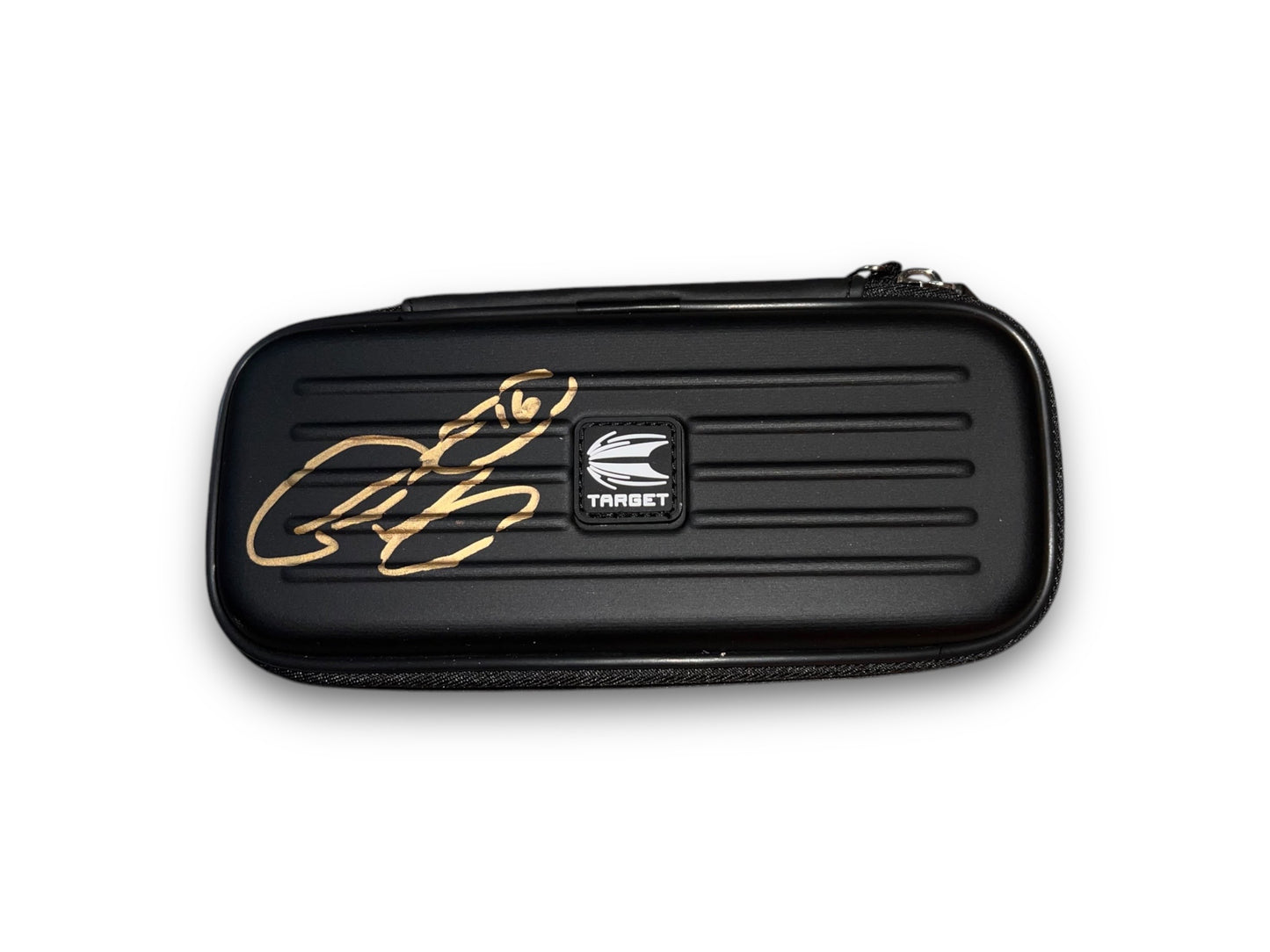 Phil Taylor Signed Target Black Takoma Darts Case