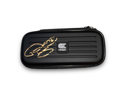 Phil Taylor Signed Target Black Takoma Darts Case