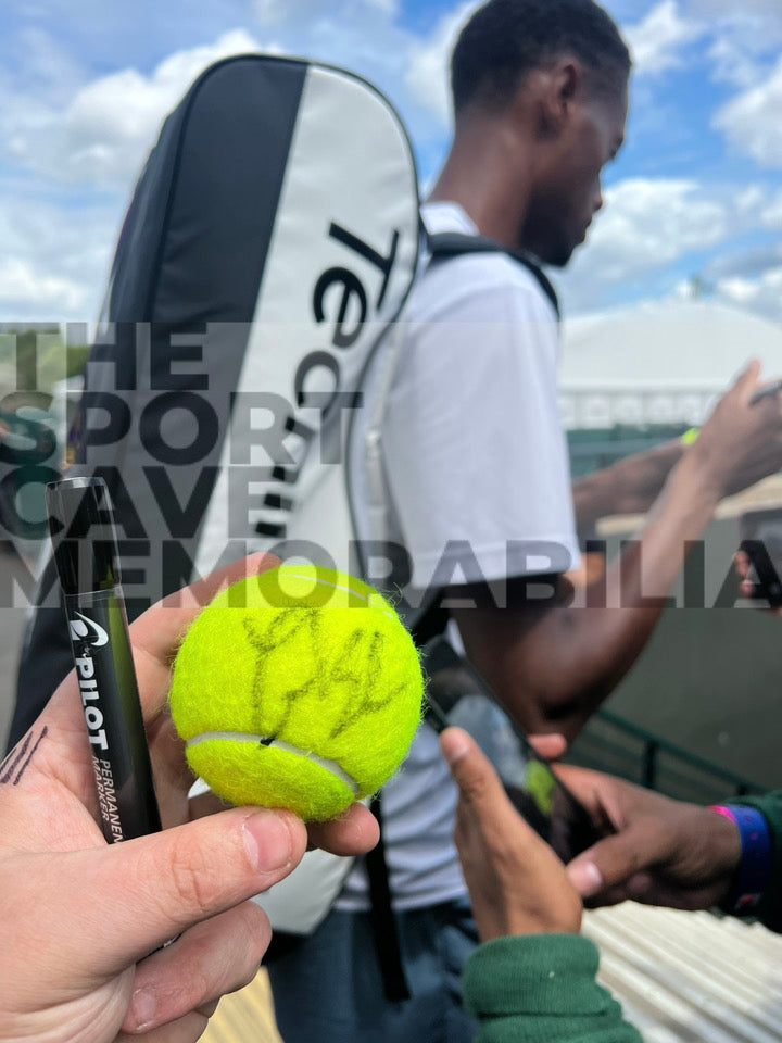 Christopher Eubanks Signed Tennis Ball