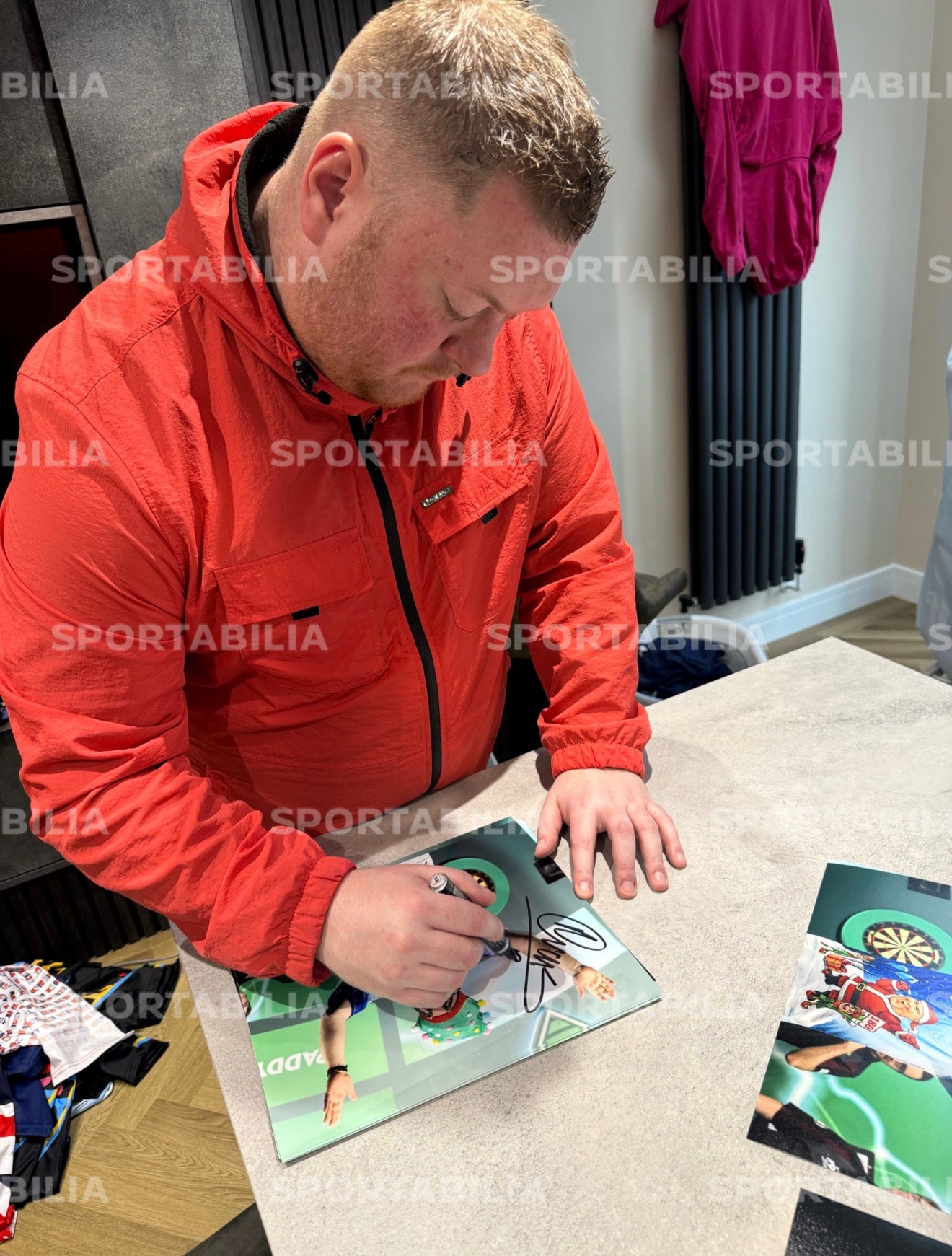 Ricky Evans Signed World Championships 2026 Christmas Photo- Deluxe Framed