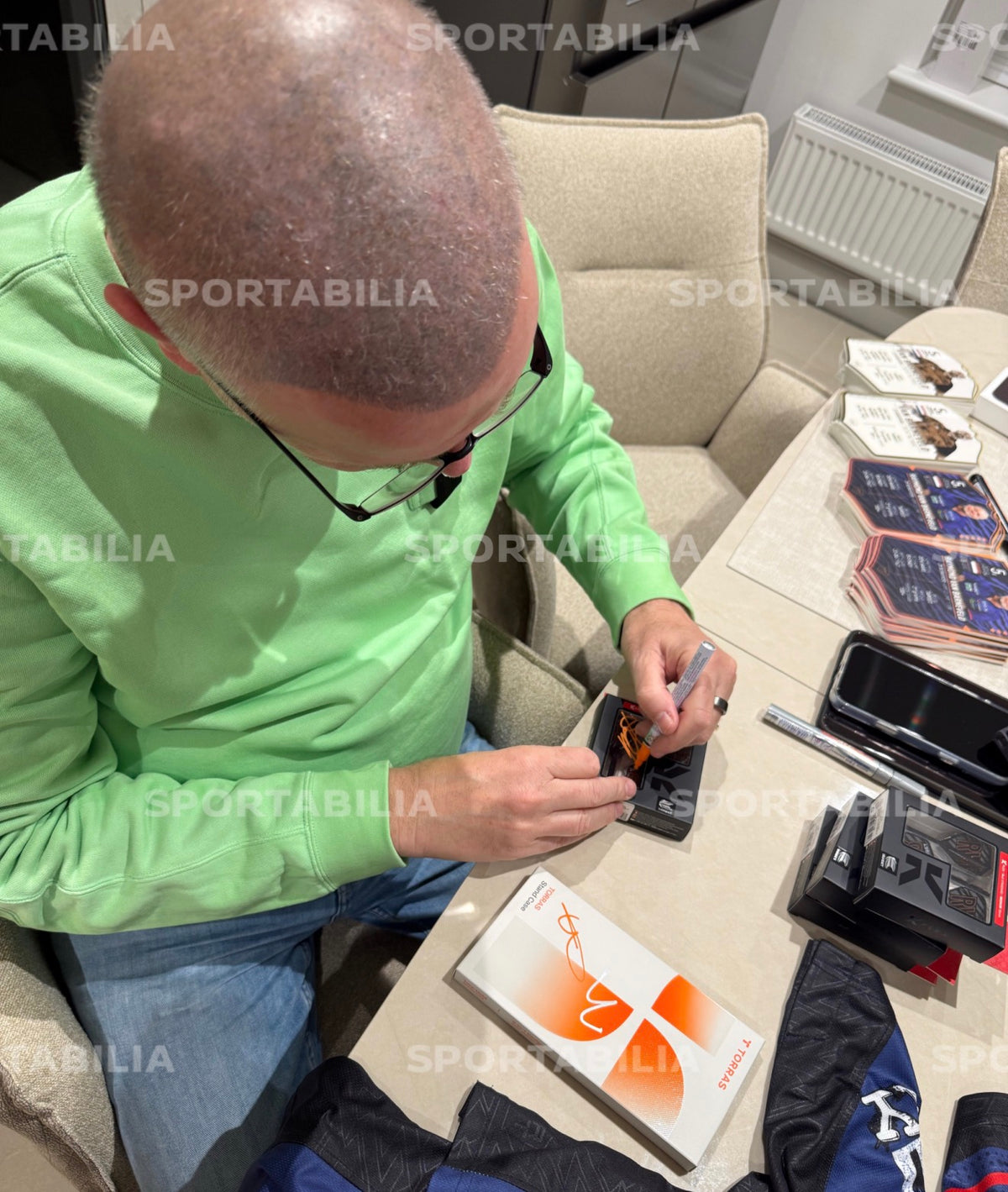Raymond Van Barneveld Signed Target RVB K Flex Flights Set