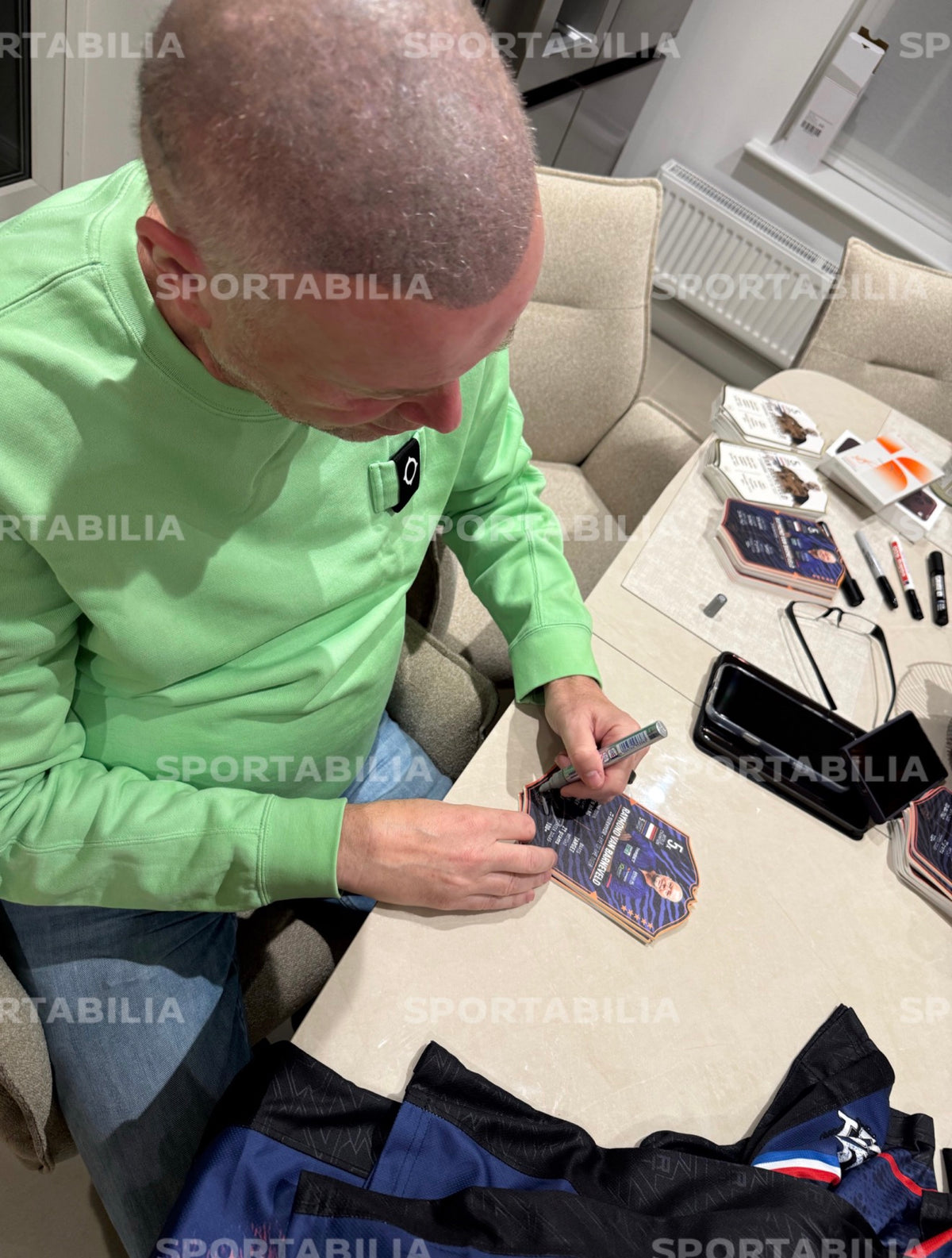 Raymond Van Barneveld Signed Ultimate Darts Card- Deluxe Framed