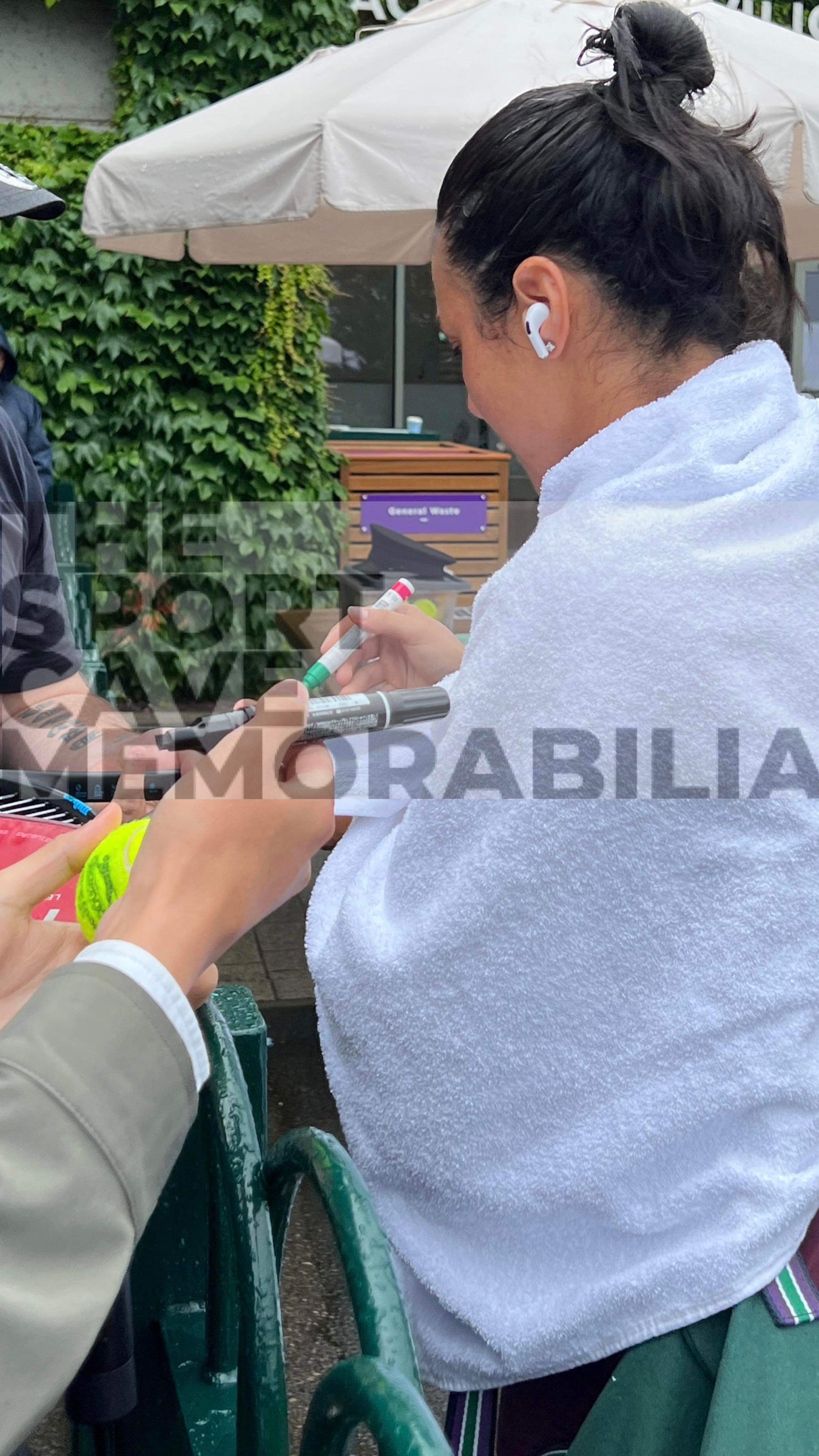Ons Jabeur Signed Wilson Tennis Racket