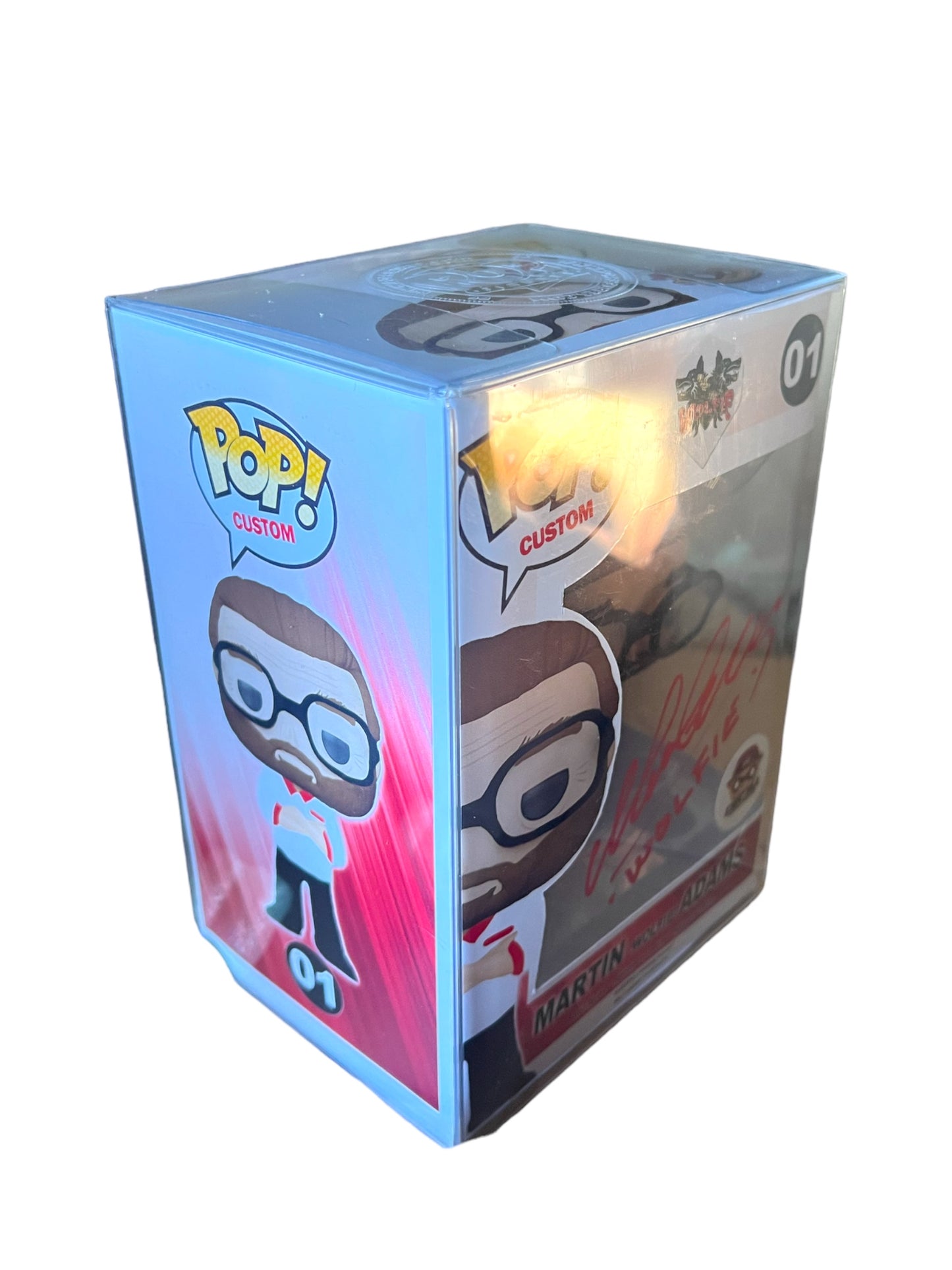 Martin ‘WOLFIE’ Adams Signed Custom Funko Pop