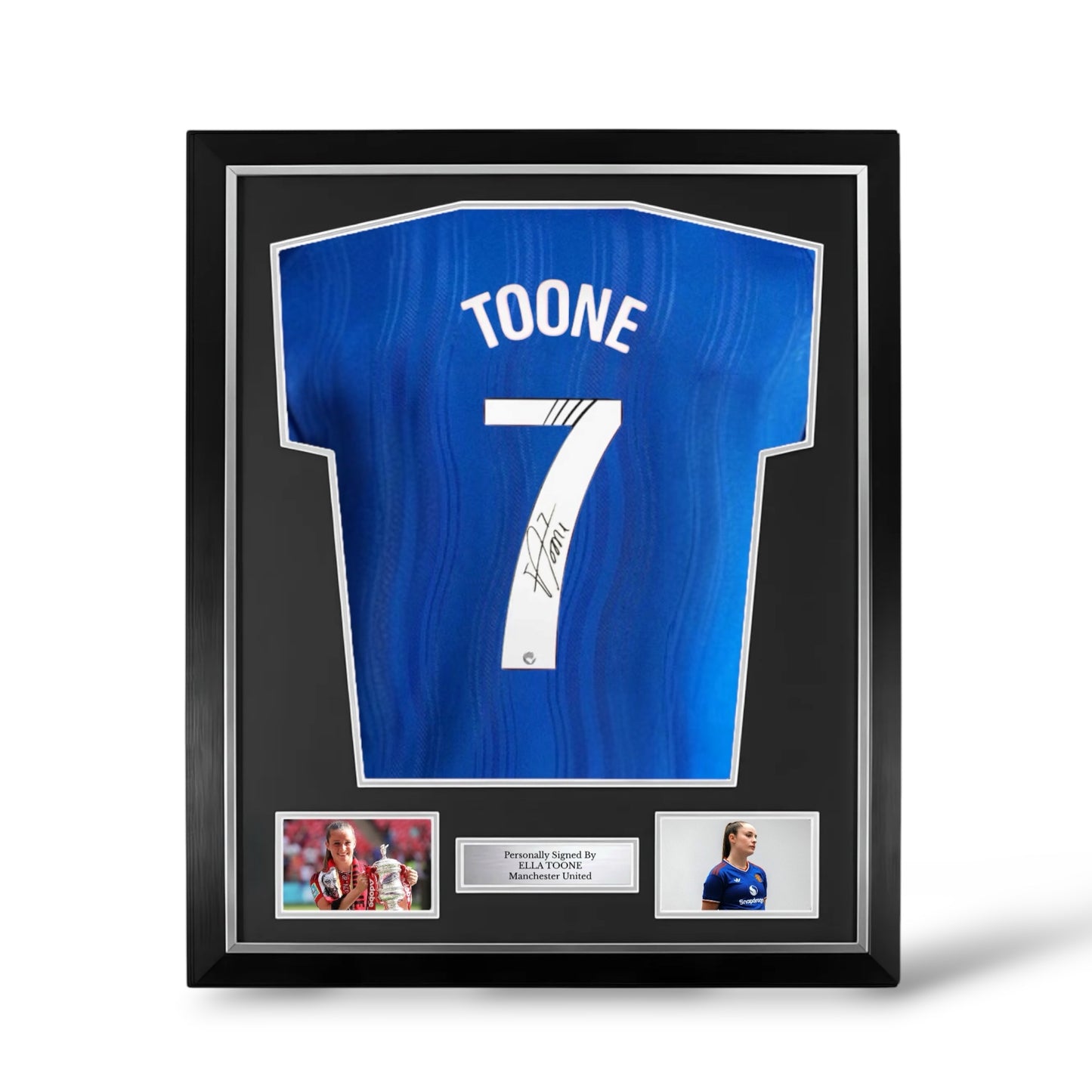 Ella Toone Signed Manchester United 2026/27 Away Shirt- Deluxe Framed