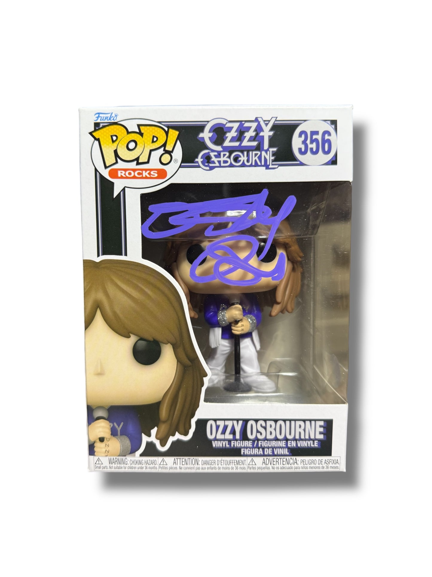 Ozzy Osbourne Signed 356 Funko Pop (BECKETT WITNESSED)
