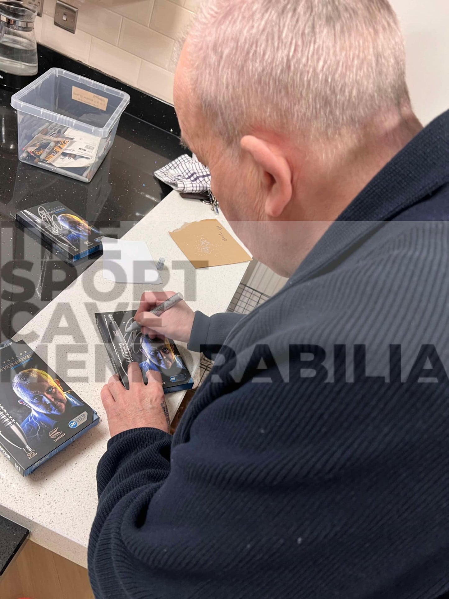 Phil Taylor Signed Target Power 9Five Gen 4 Darts Set
