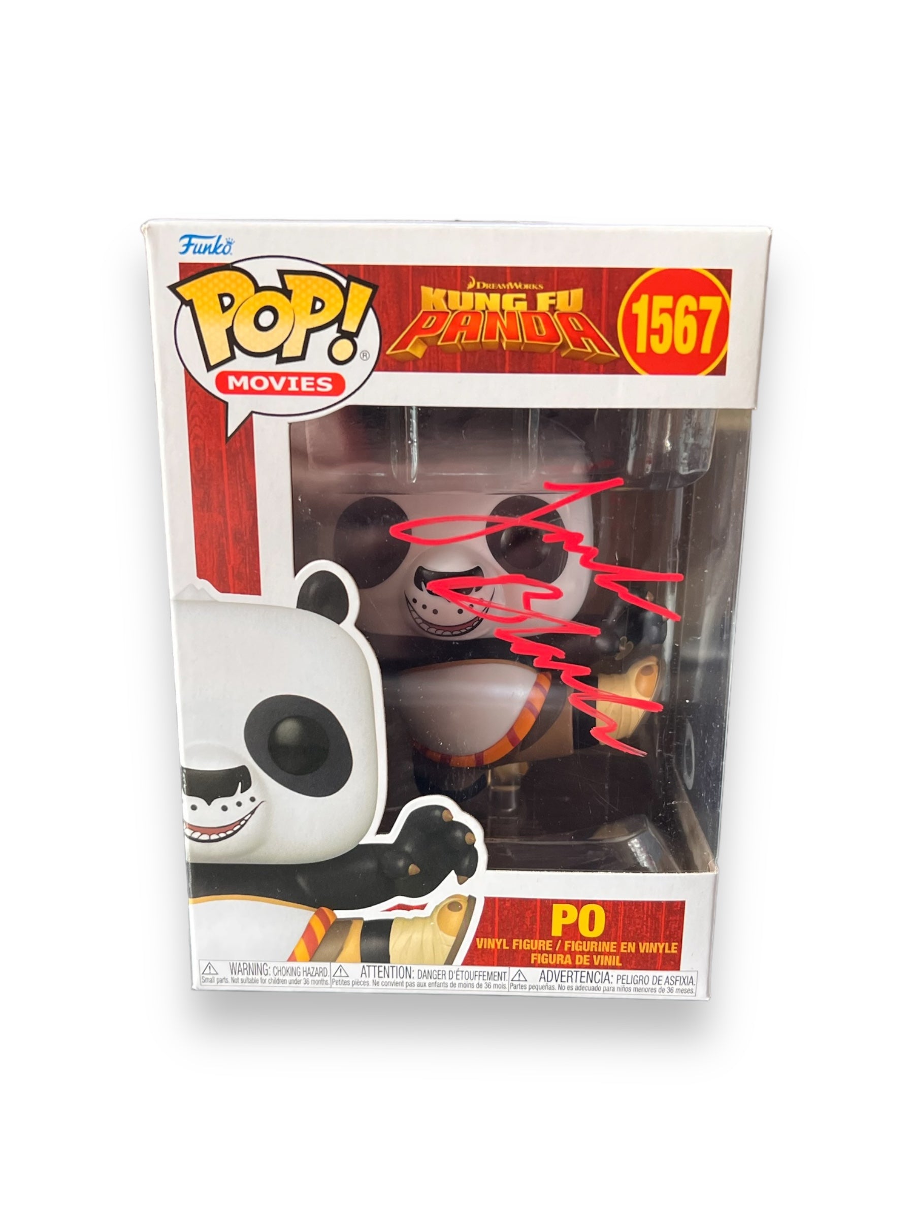 Jack Black Signed Po - Kung Fu Panda Funko Pop (SWAU AUTHENTICATED ...