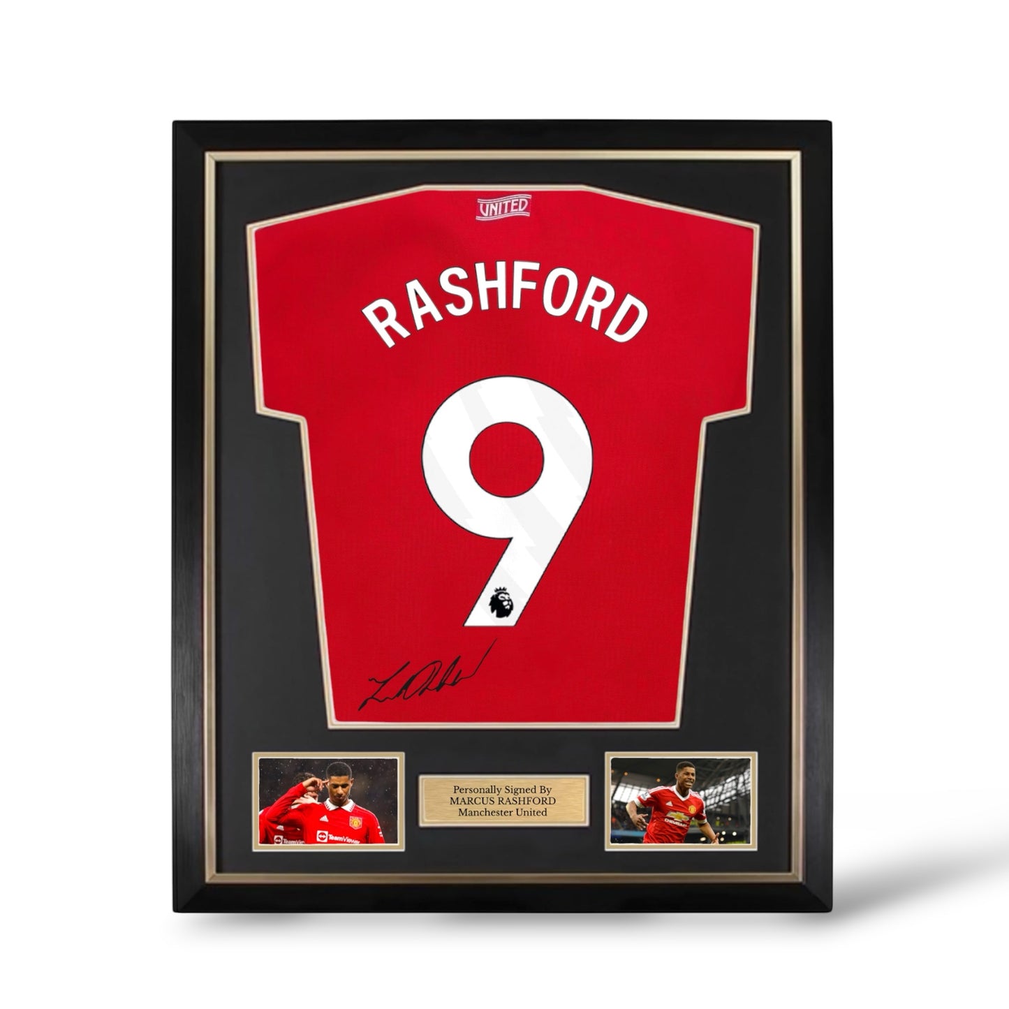 Marcus Rashford Signed Manchester United 2026/27 Home Shirt- Deluxe Framed