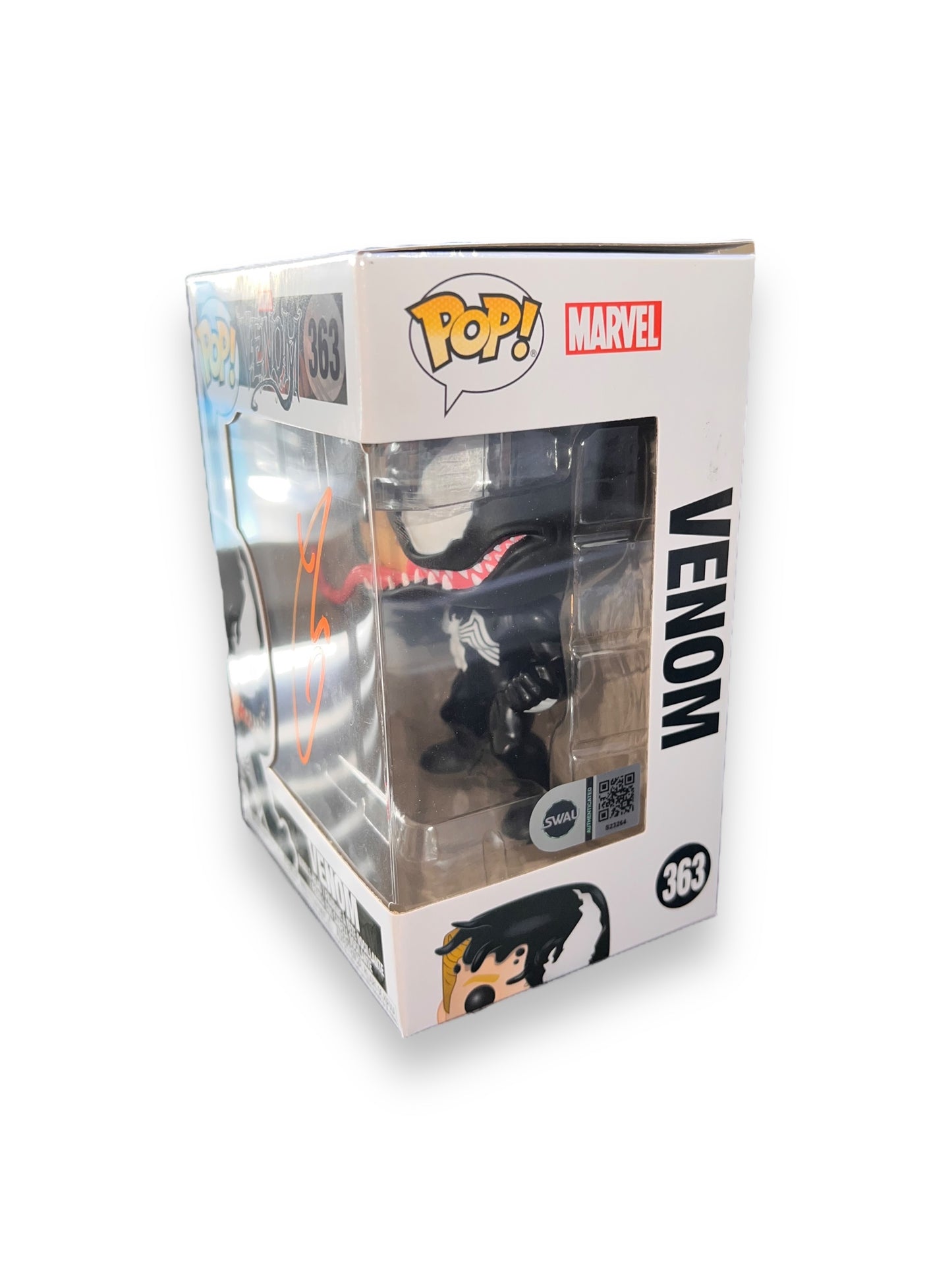 Venom Marvel Funko Pop Signed By Tom Hardy (SWAU AUTHENTICATED)
