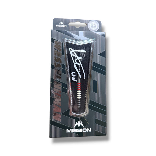 Wessel Nijman Signed Mission Darts Set