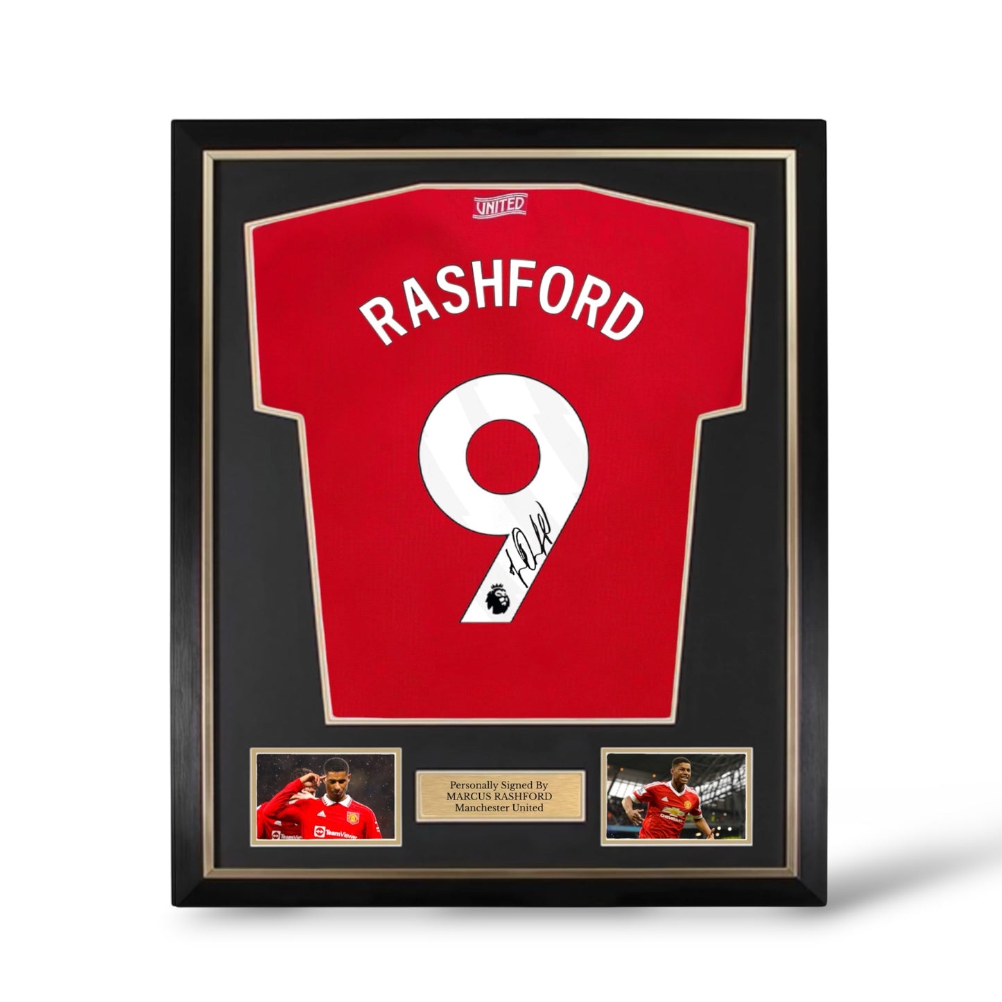 Marcus Rashford Signed Manchester United 2026/27 Home Shirt- Deluxe Framed