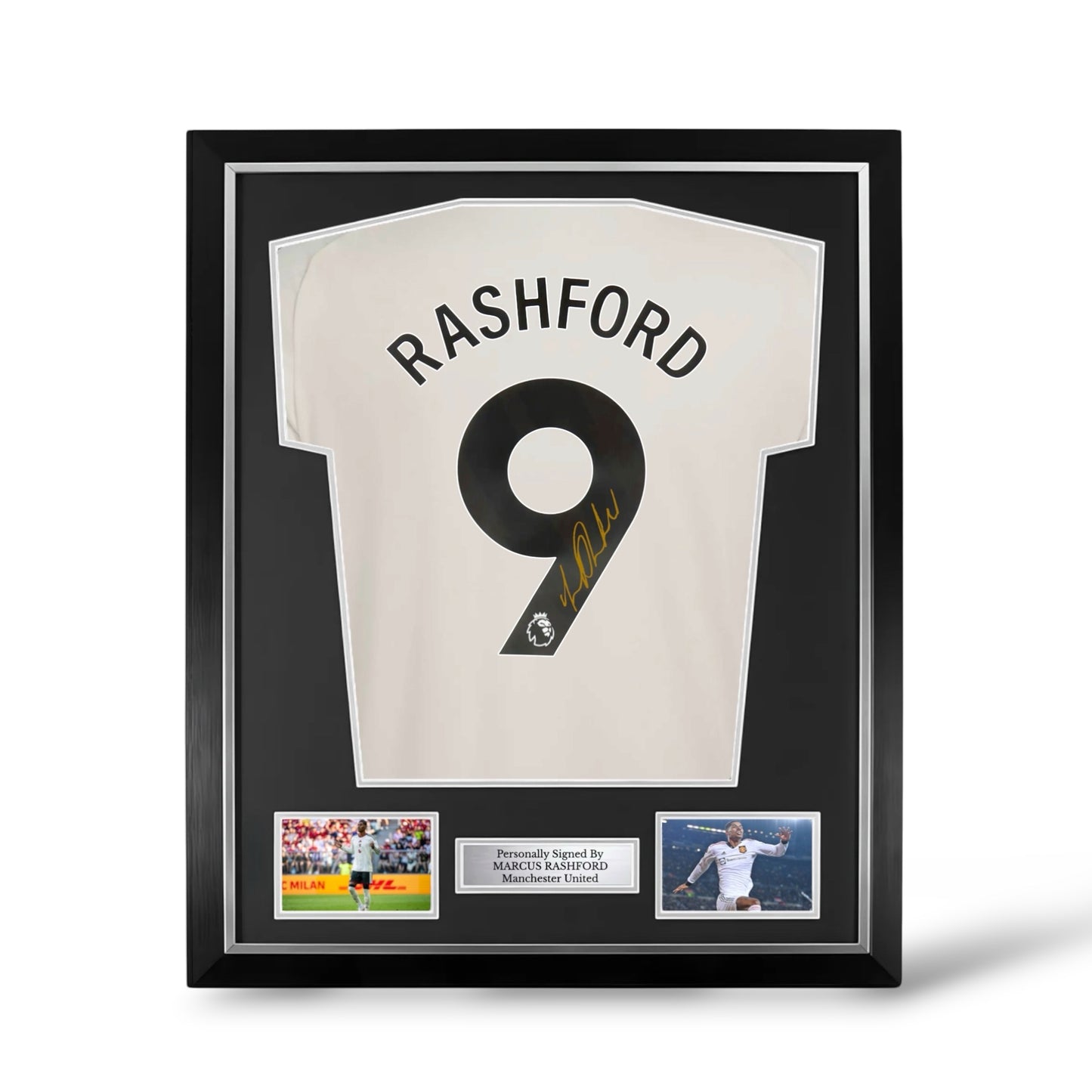 Marcus Rashford Signed Manchester United 2026/27 Third Shirt- Deluxe Framed