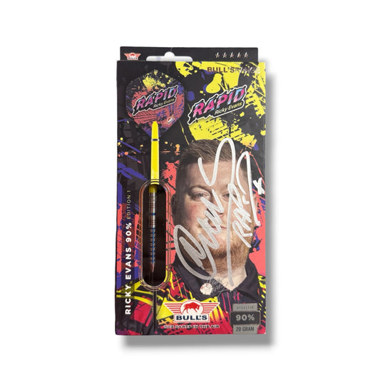 Ricky Evans Signed Bulls Darts Set
