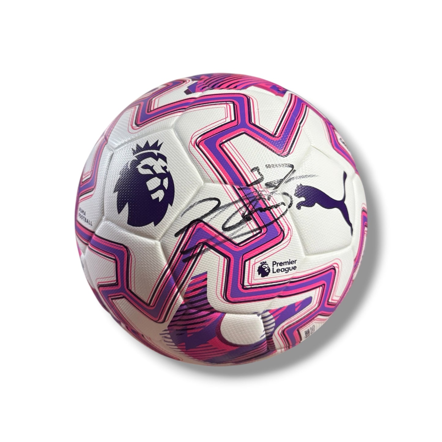 Kobbie Mainoo Signed Puma Orbita Match Premier League Football