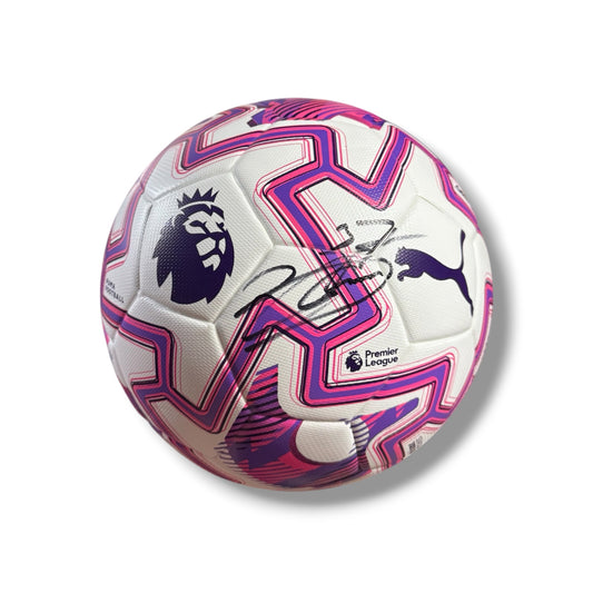 Kobbie Mainoo Signed Puma Orbita Match Premier League Football