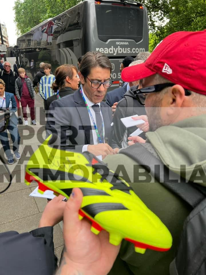 Rui Costa Signed Adidas Football Boot