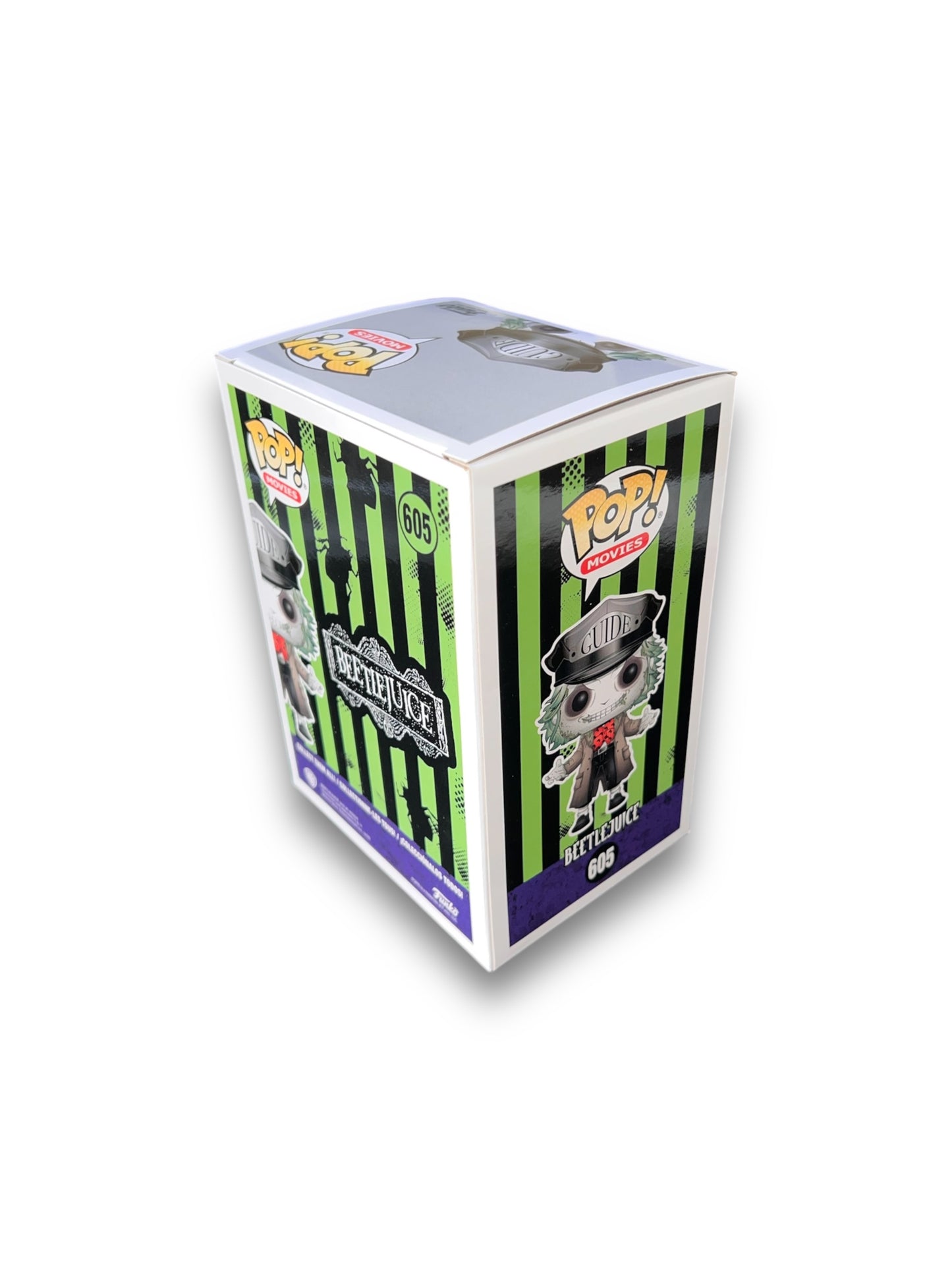 Michael Keaton Signed Beetlejuice Guide 605 Funko Pop