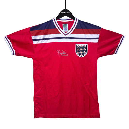 Bryan Robson Signed England 1982 Away Shirt