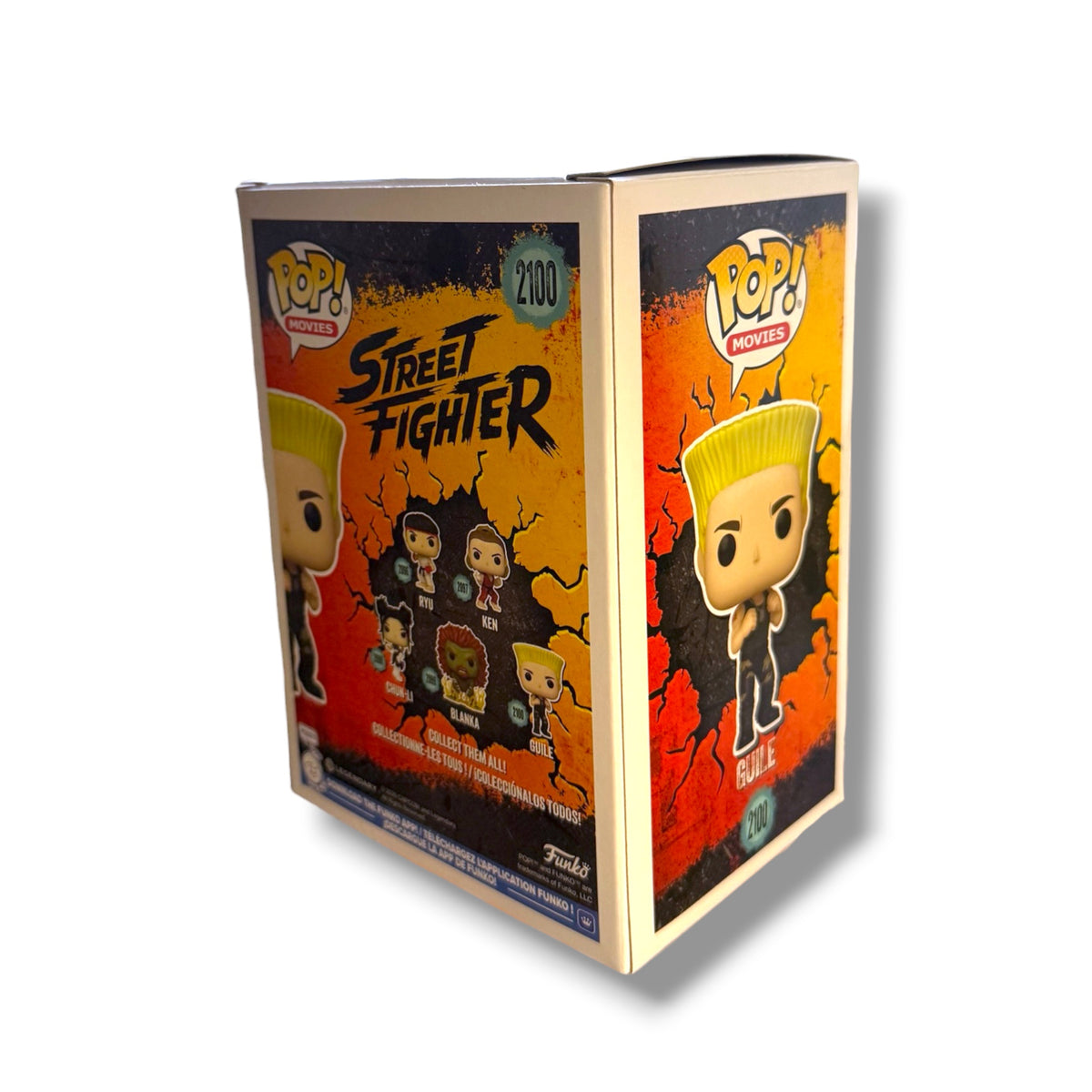 Cody Rhodes Signed Guile Street Fighter Funko Pop