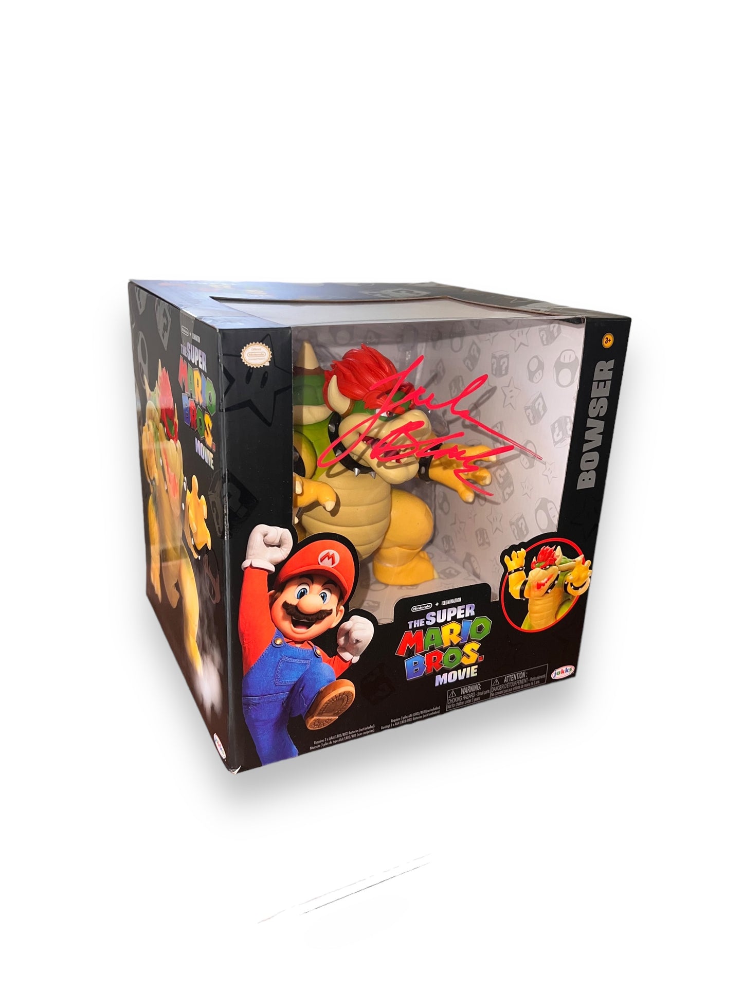 Jack Black Signed Super Mario Bros- Bowser Figure